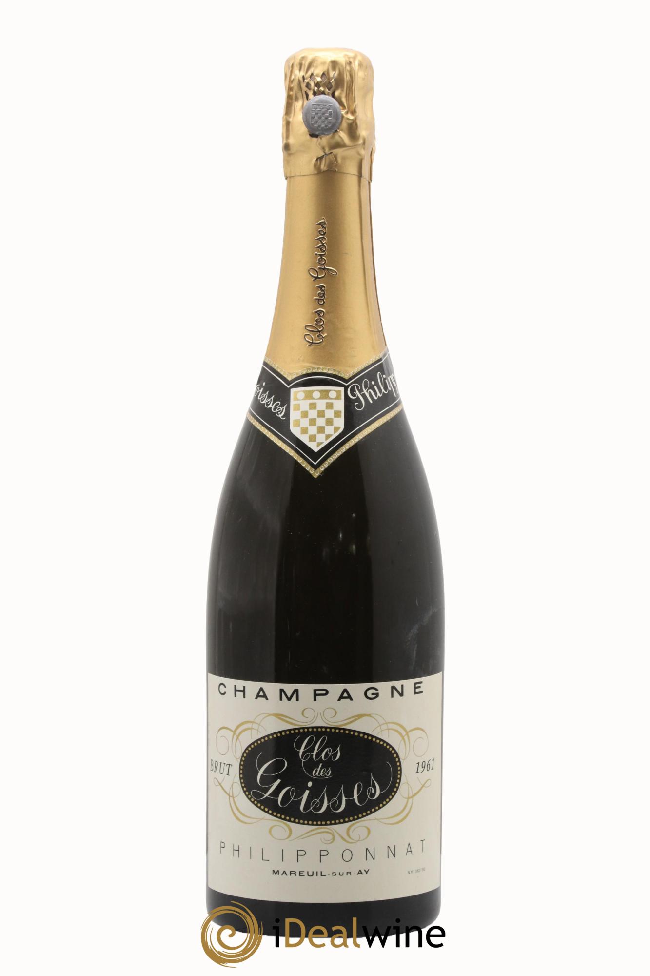 Clos des Goisses Philipponnat 1961 - Lot of 1 bottle - 0