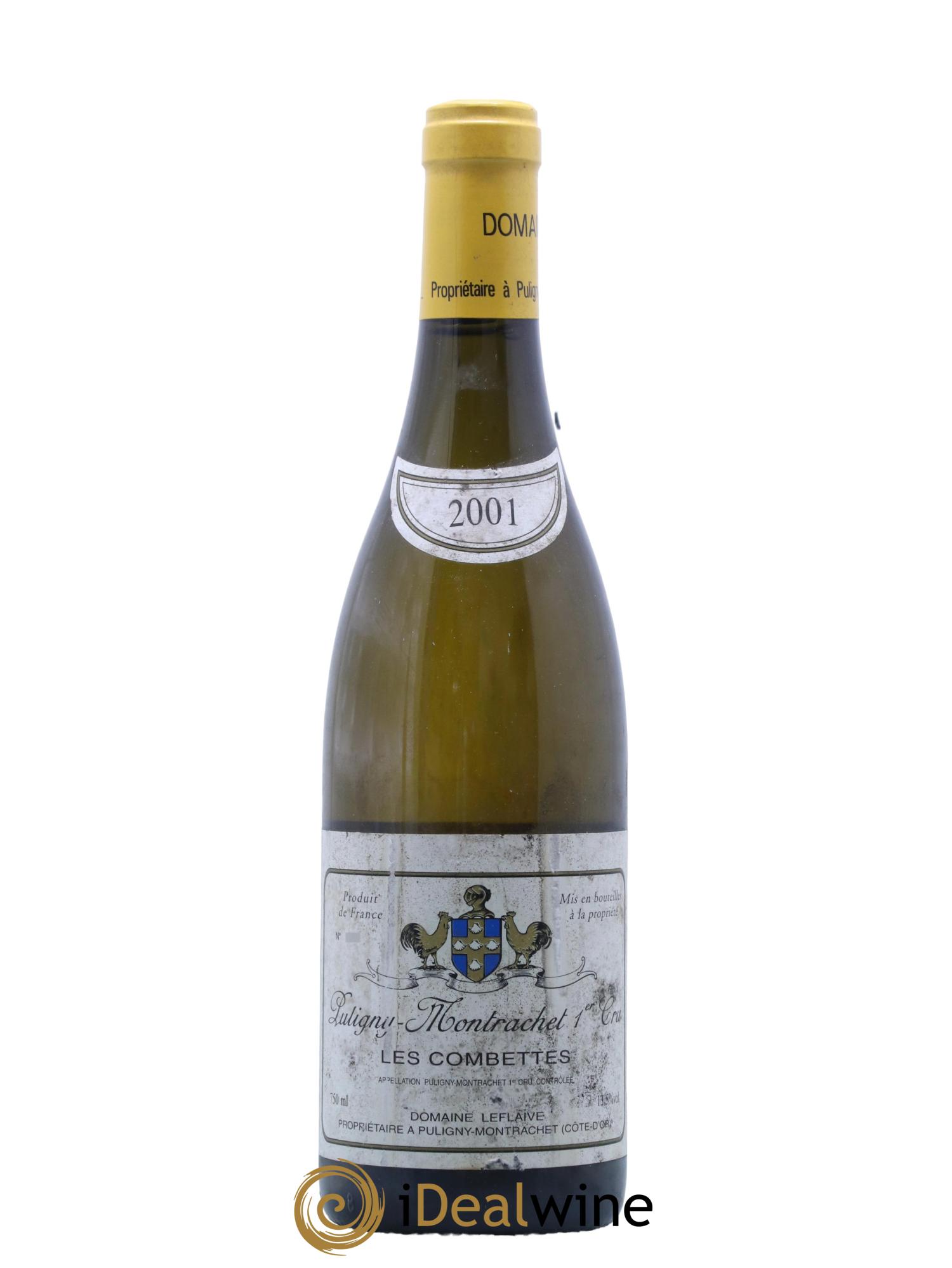 Puligny-Montrachet 1er Cru Les Combettes Leflaive (Domaine) 2001 - Lot de 1 bouteille - 0