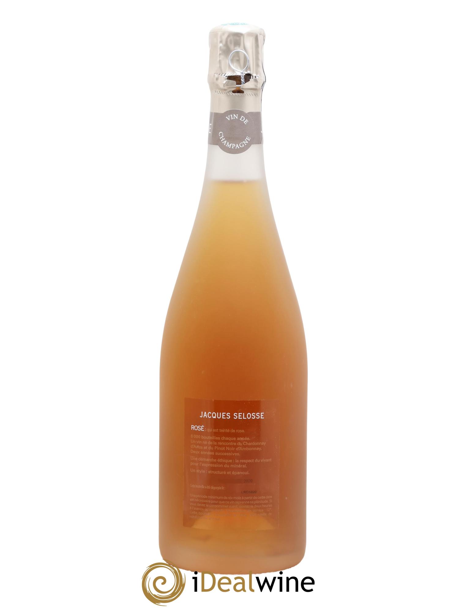 Rosé Brut Jacques Selosse - Lot of 1 bottle - 1