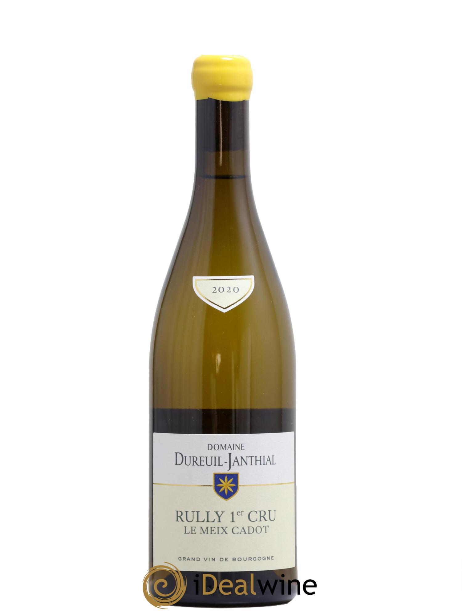 Rully 1er Cru Le Meix Cadot Vincent Dureuil-Janthial 2020 - Lot de 1 bouteille - 0