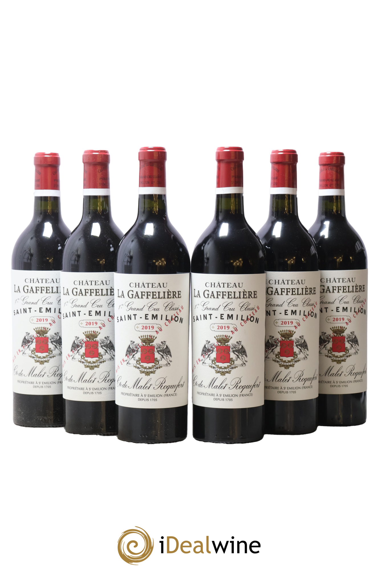 Château la Gaffelière 1er Grand Cru Classé B 2019 - Lot de 6 bouteilles - 0