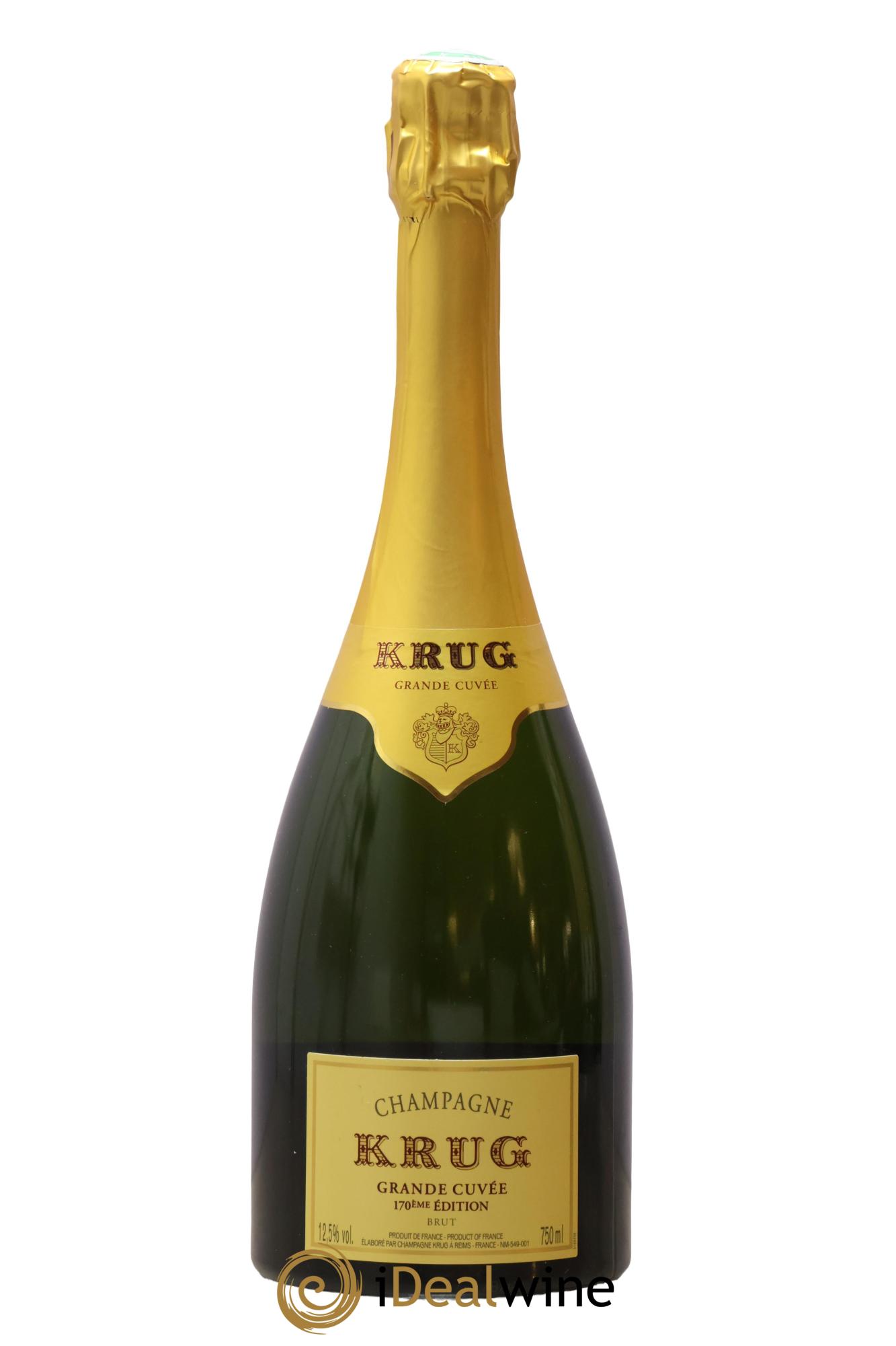 Grande Cuvée - 170ème édition Krug - Lot de 1 bouteille - 0