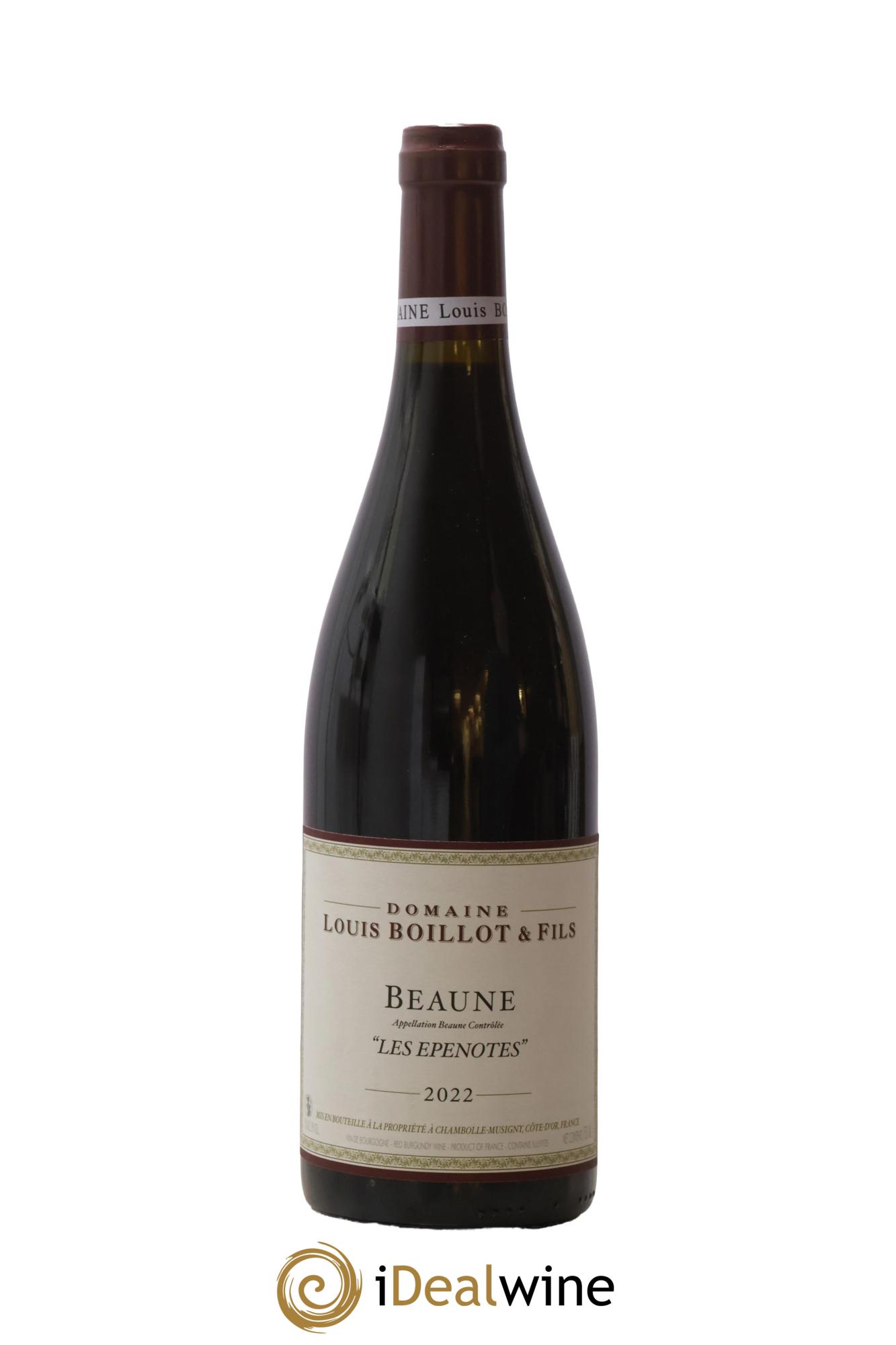 Beaune Epenotes Louis Boillot et Fils 2022 - Lot of 1 bottle - 0
