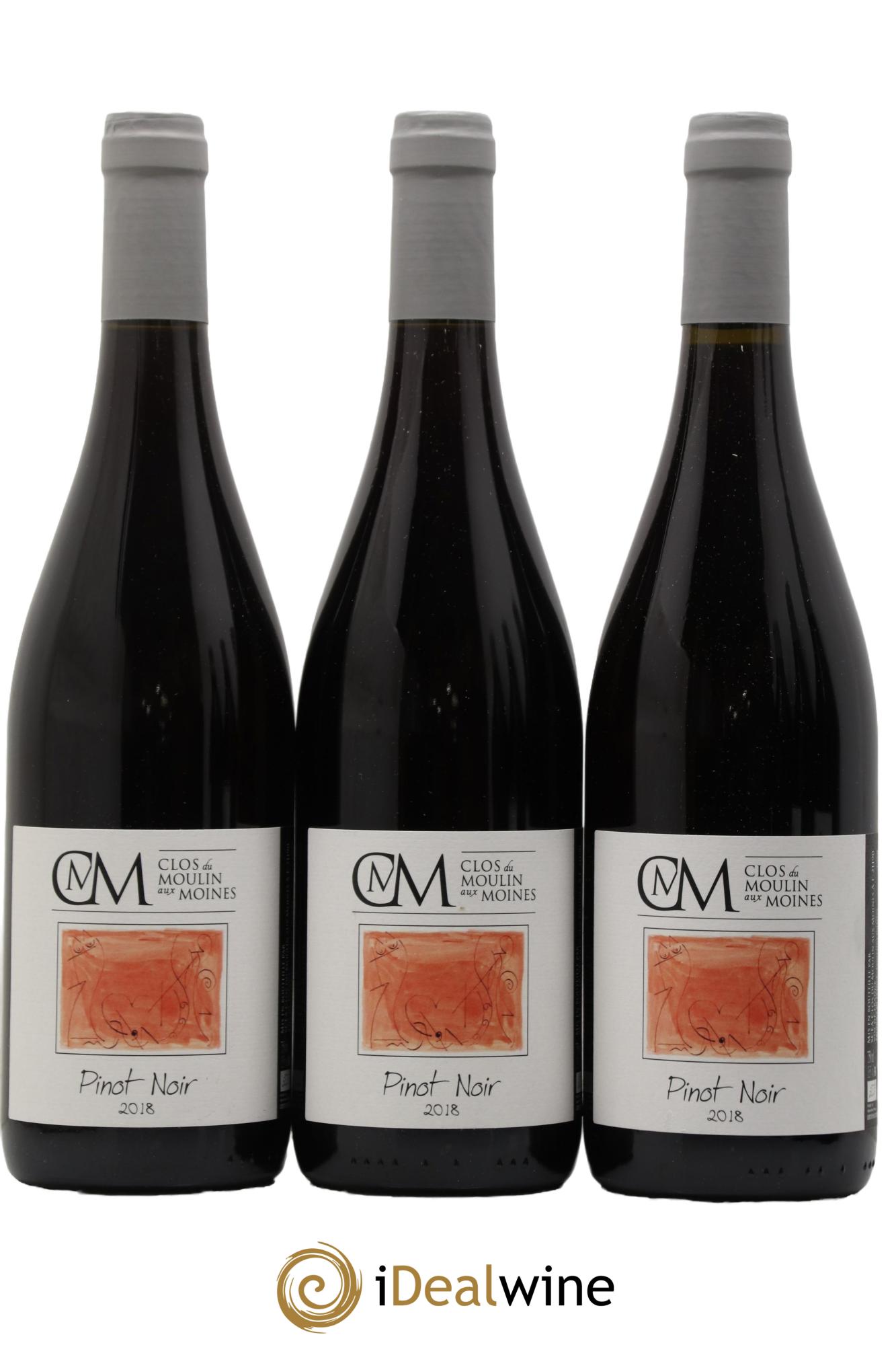 Vin de France Pinot Noir Clos du Moulin aux Moines 2018 - Lot de 6 bouteilles - 1
