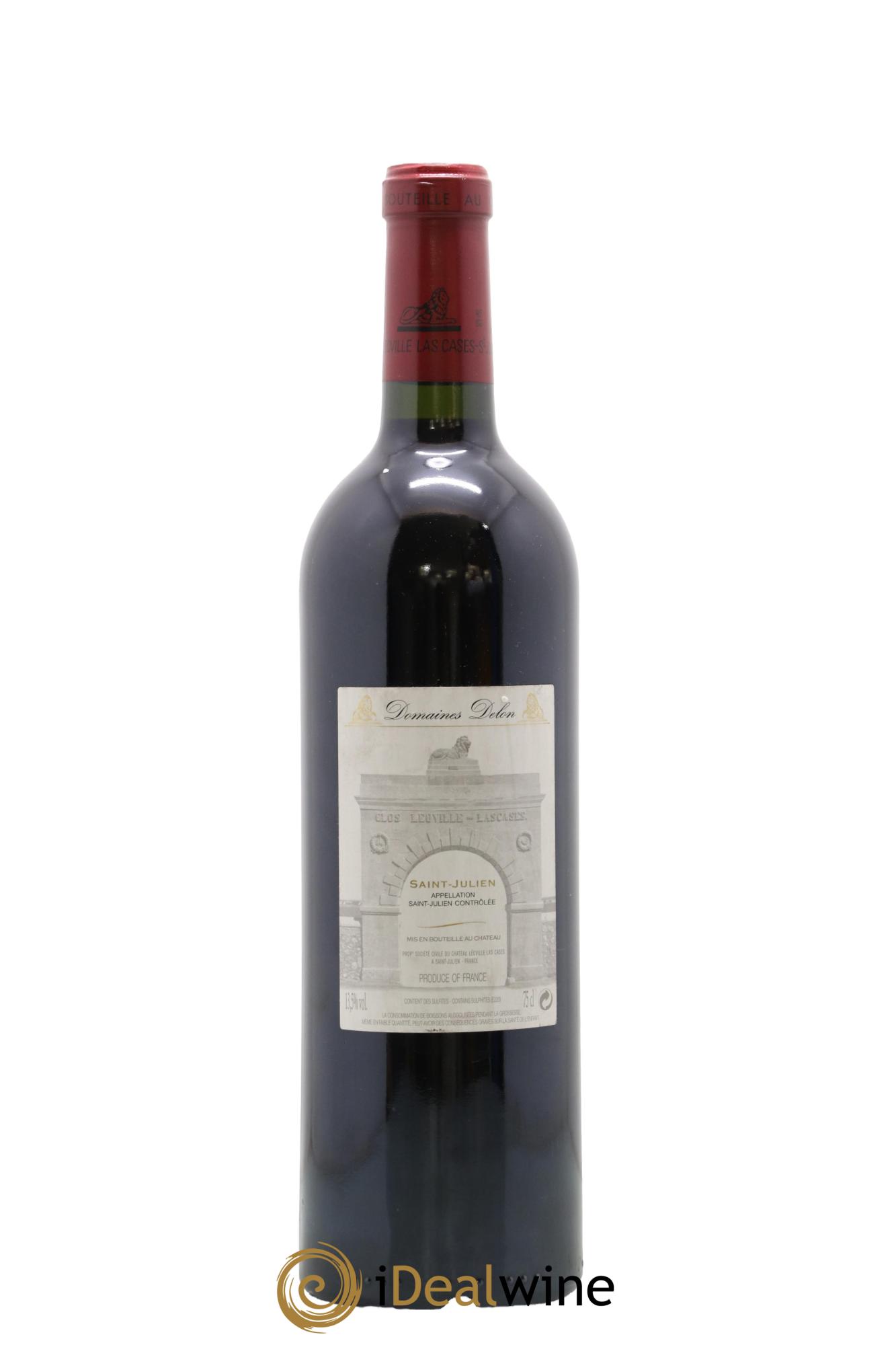 Château Léoville Las Cases 2ème Grand Cru Classé 2009 - Lot de 1 bouteille - 1