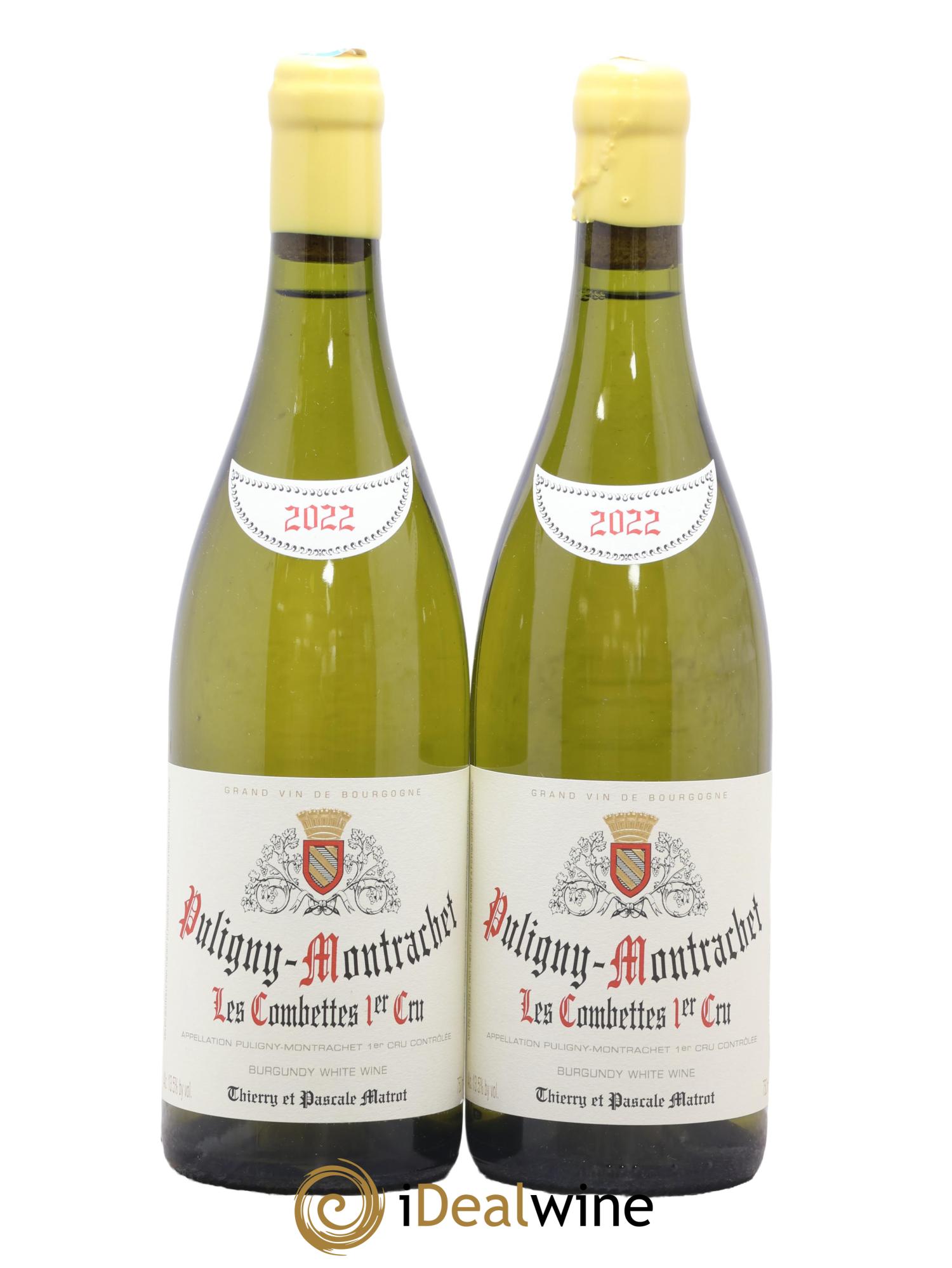 Puligny-Montrachet 1er Cru Les Combettes Matrot (Domaine) 2022 - Lot of 2 bottles - 0