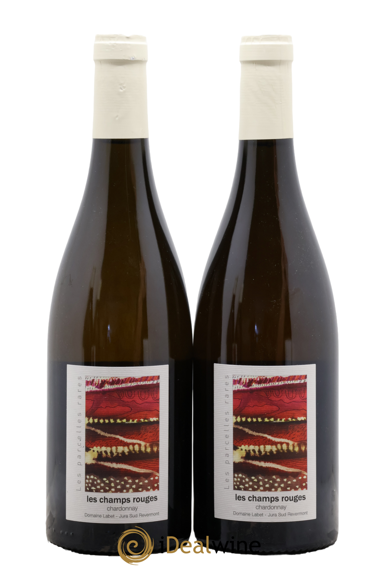 Côtes du Jura Chardonnay Les Champs Rouges Romain - Julien - Charline Labet 2016 - Lot of 2 bottles - 0