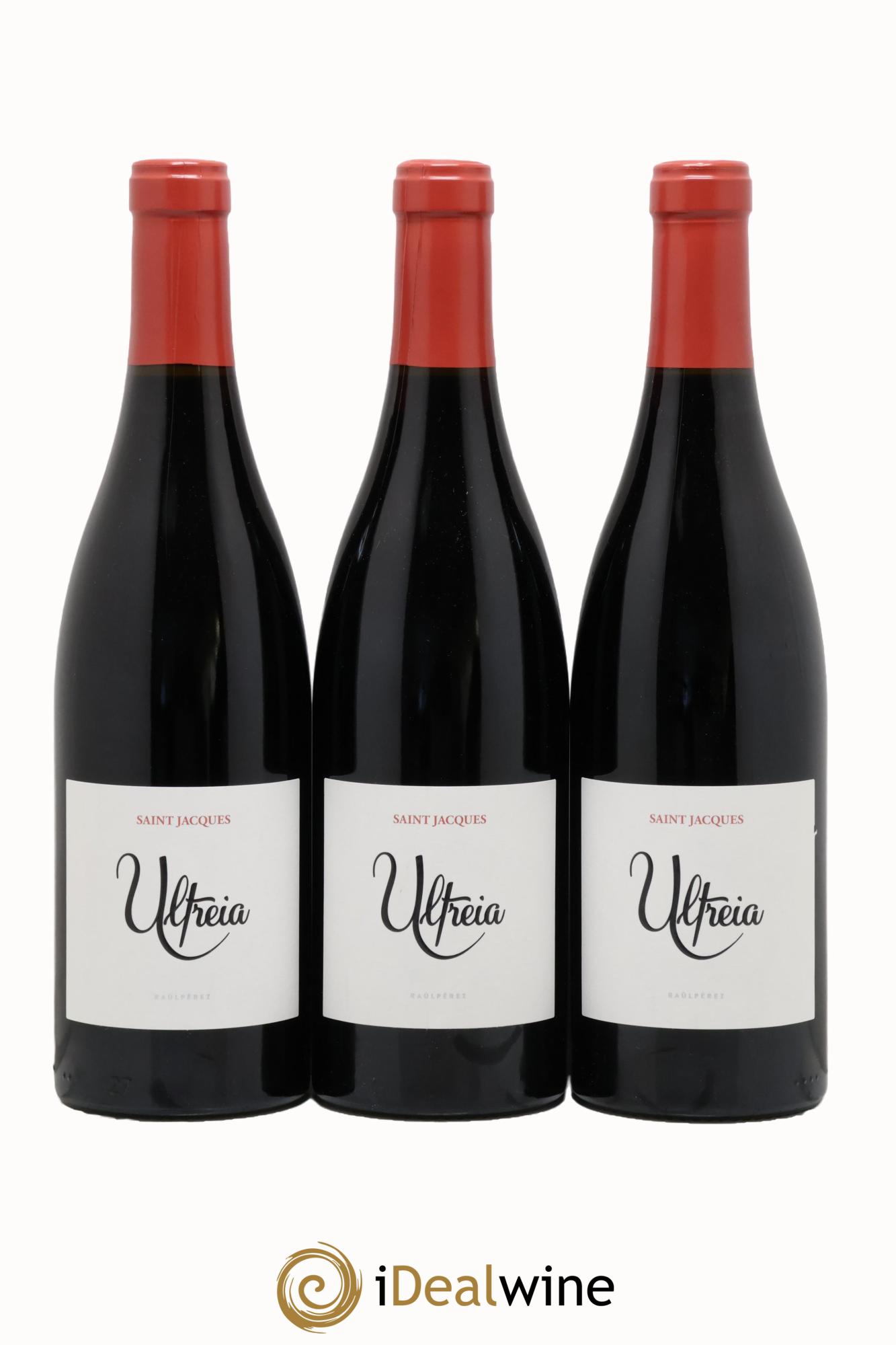 Bierzo DO Mencia Saint-Jacques Ultreia Raul Perez 2020 - Lot de 3 bouteilles - 0