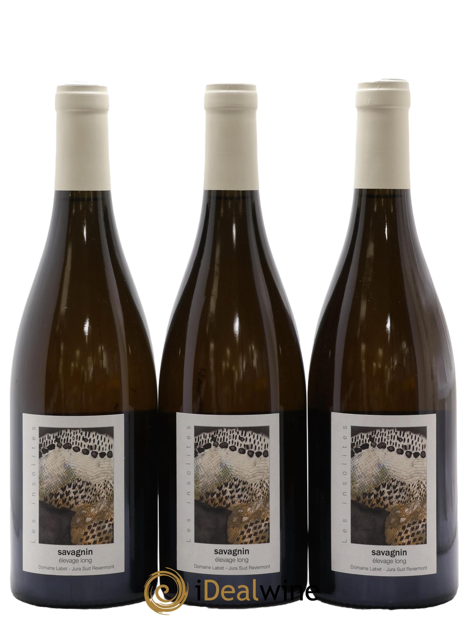 Côtes du Jura Savagnin vert & jaune élevage long Romain - Julien - Charline Labet 2016 - Lot de 3 bouteilles - 0