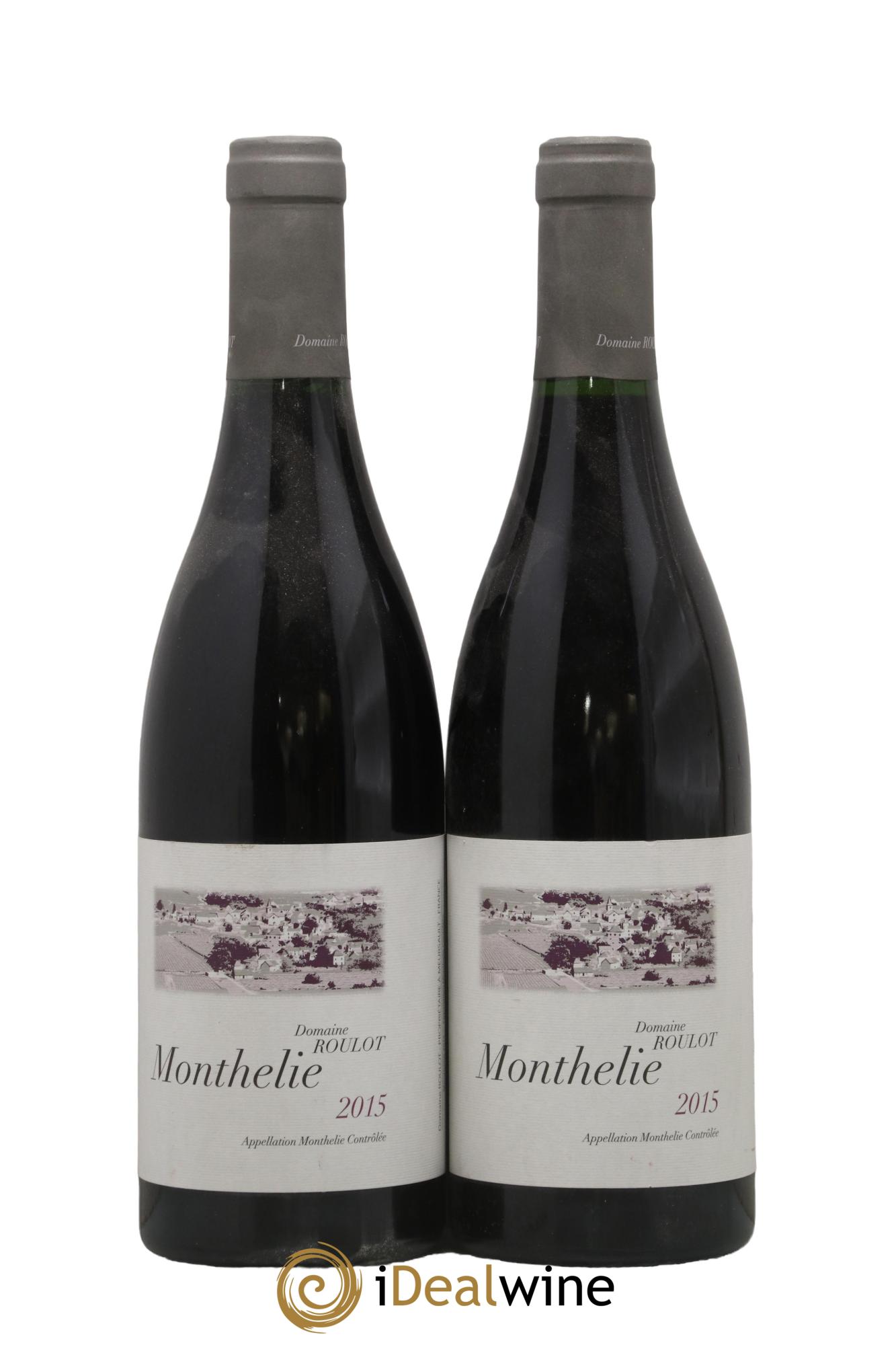 Monthélie Roulot (Domaine) 2015 - Lot of 2 bottles - 0