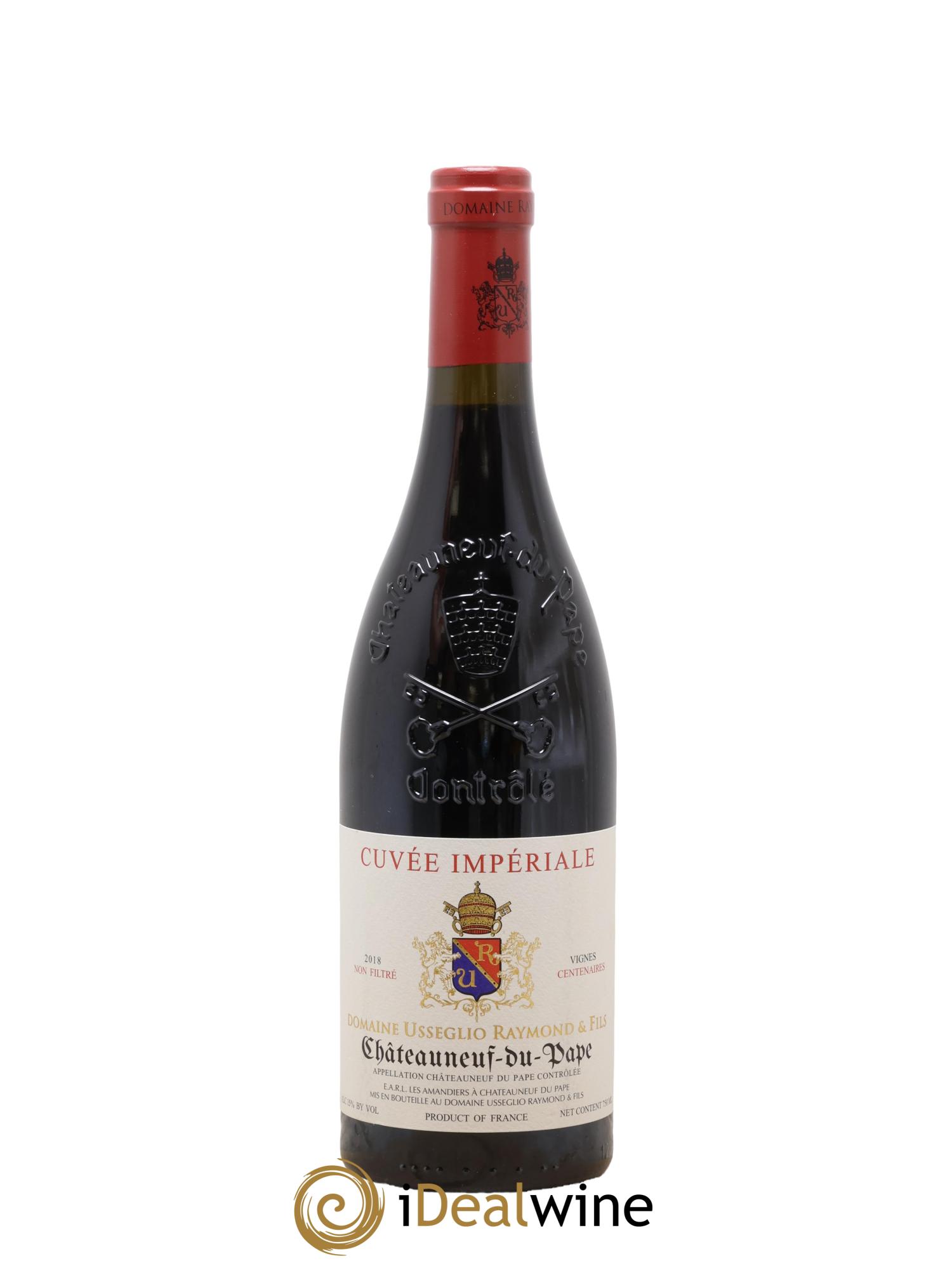 Châteauneuf-du-Pape Cuvée Impériale Raymond Usseglio & Fils (Domaine) 2018 - Lot de 1 bouteille - 0