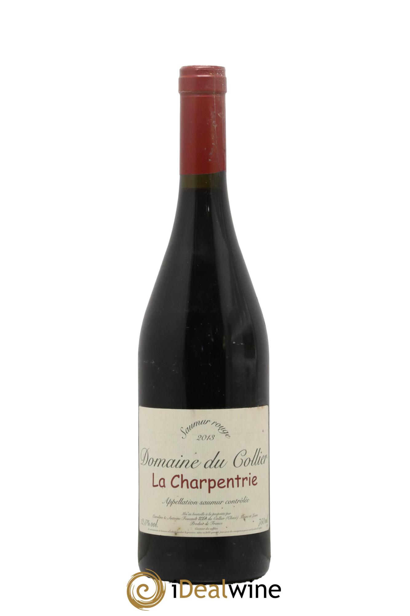Saumur La Charpentrie Domaine du Collier 2013 - Lot de 1 bouteille - 0