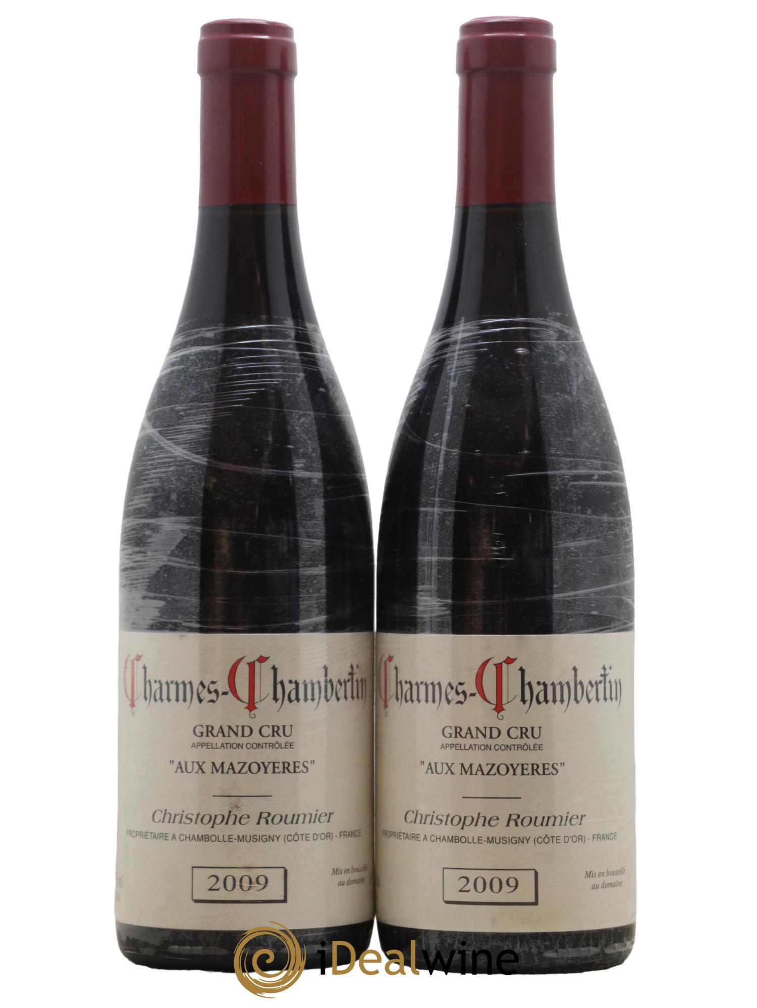 Charmes-Chambertin Grand Cru Aux Mazoyères Christophe Roumier 2009 - Lot de 2 bouteilles - 0