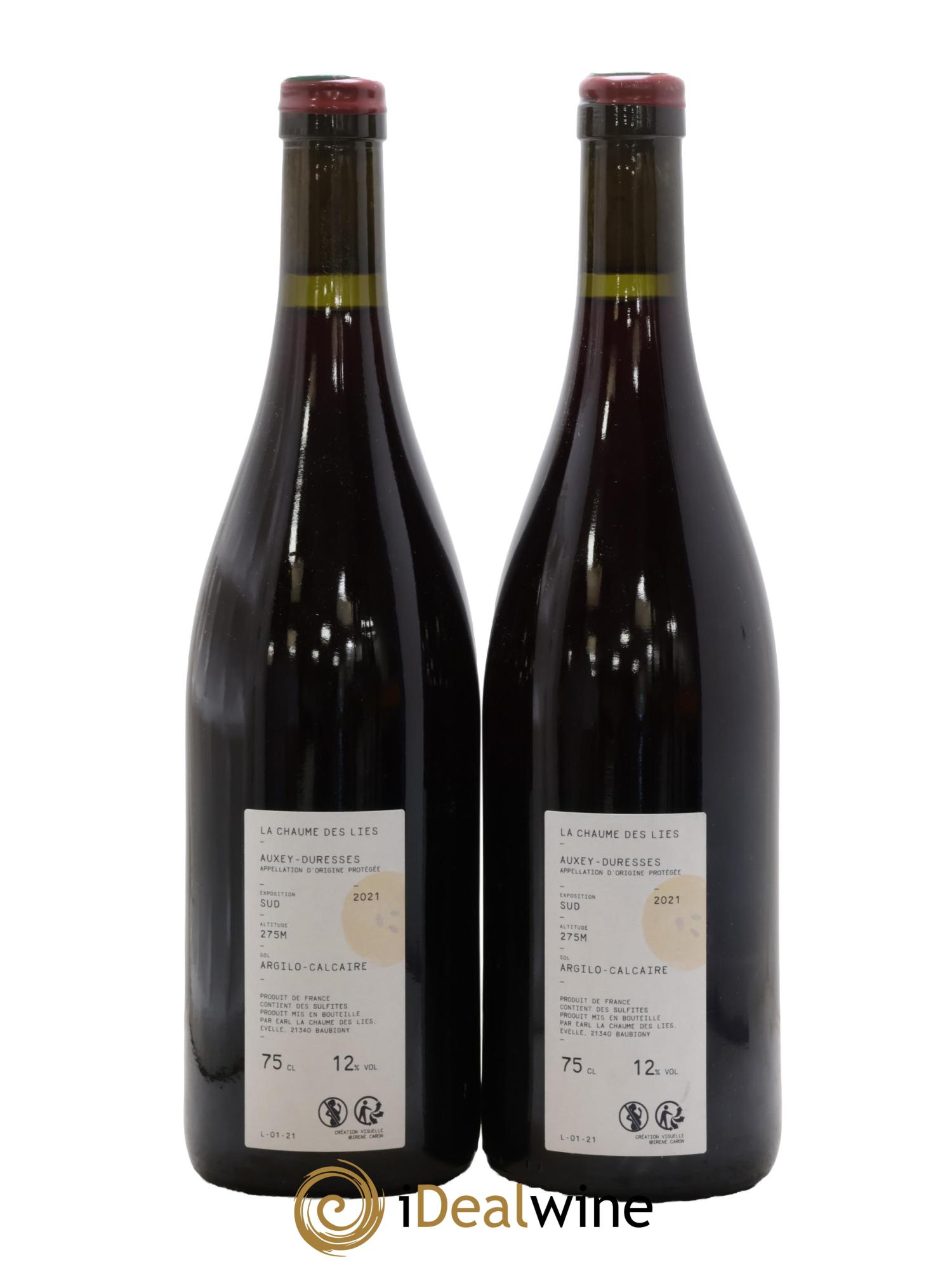 Auxey-Duresses La Chaume Des Lies 2021 - Lot de 2 bouteilles - 1