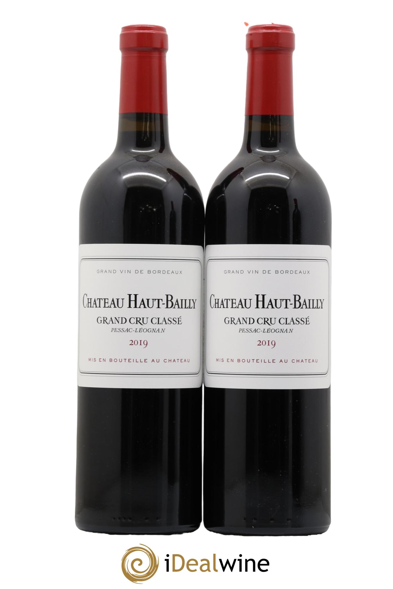 Château Haut-Bailly Cru Classé de Graves 2019 - Lot de 2 bouteilles - 0