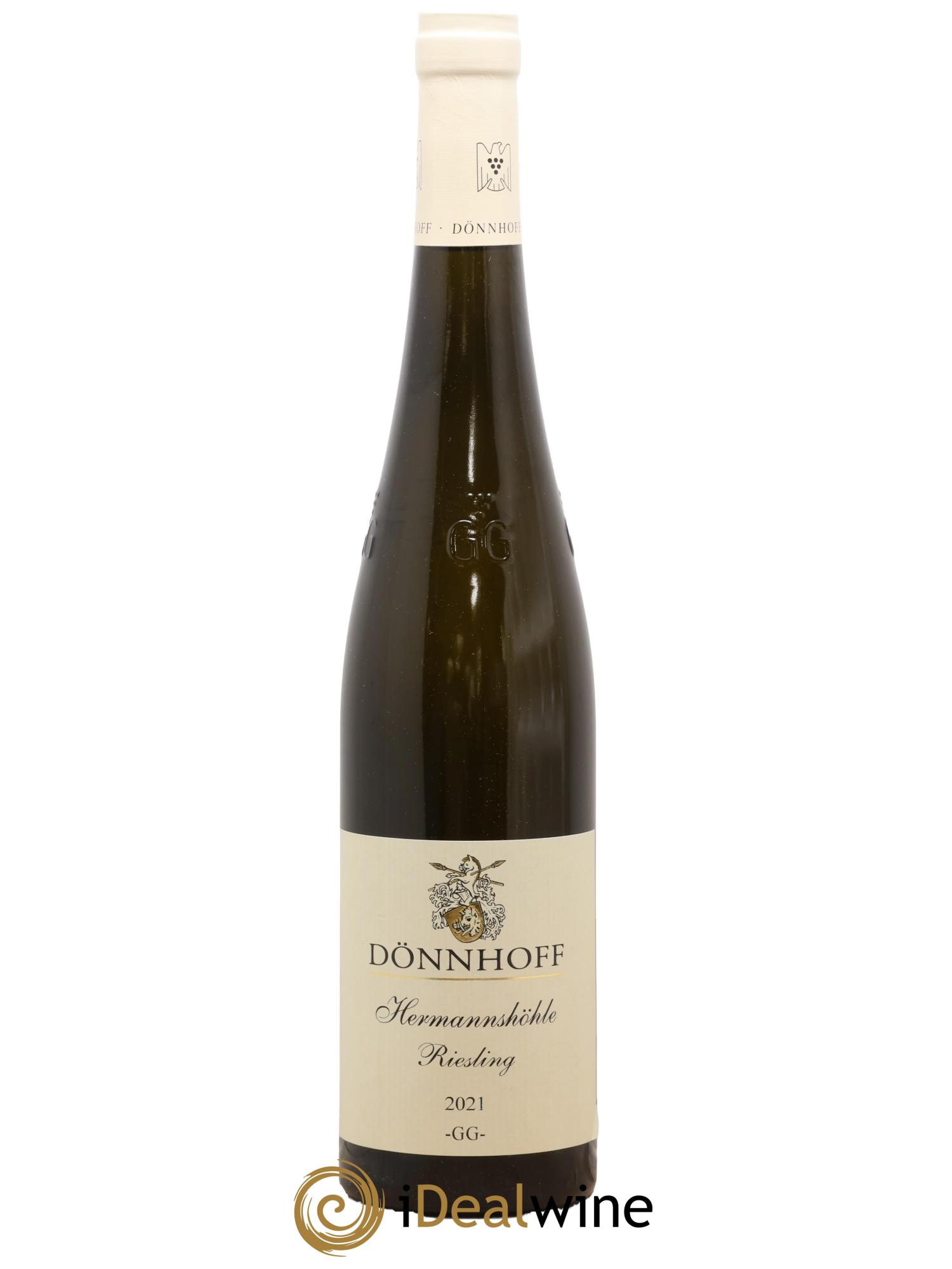 Allemagne Hermannshöhle Riesling Trocken Donnhof 2021 - Lot de 1 bouteille - 0