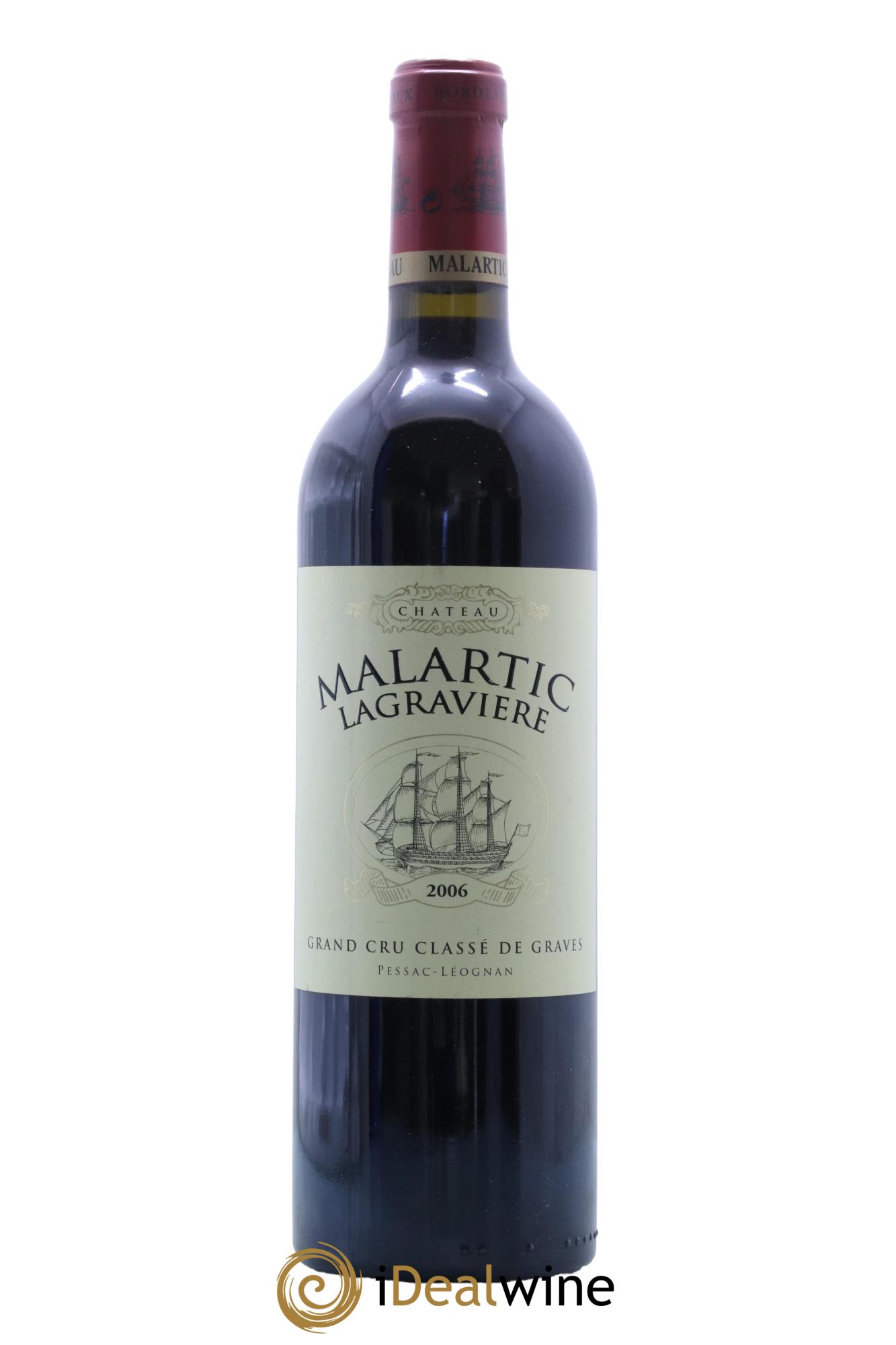Château Malartic-Lagravière Cru Classé de Graves 2006 - Lot de 1 bouteille - 0