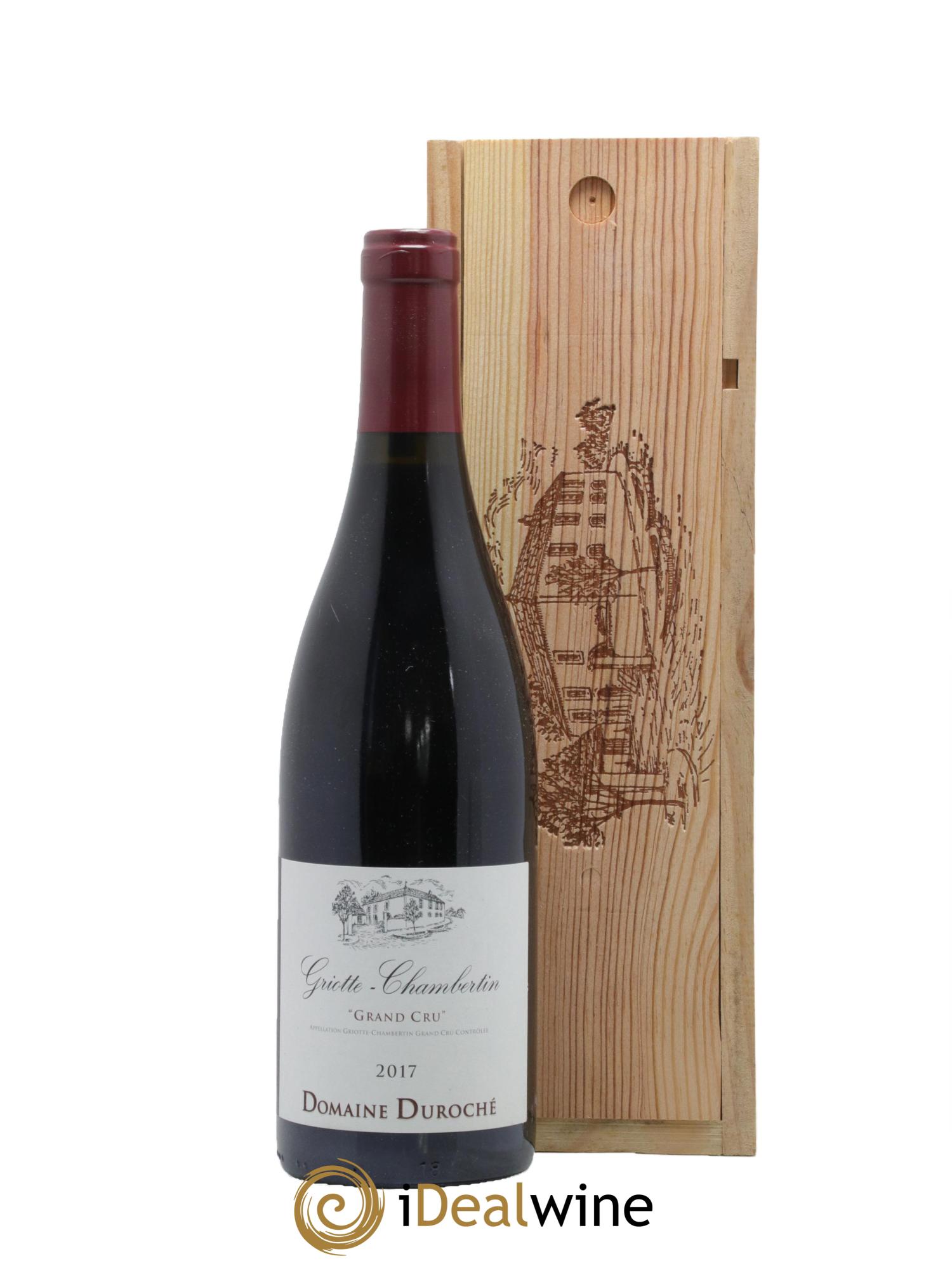 Griotte-Chambertin Grand Cru Domaine Duroché 2017 - Lot de 1 bouteille - 0