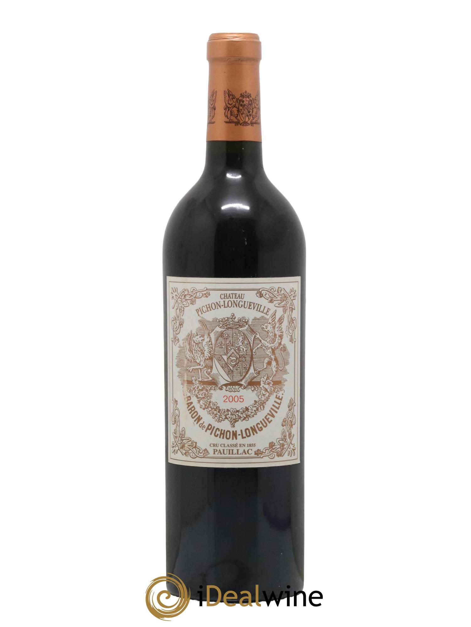 Pichon Longueville Baron 2ème Grand Cru Classé 2005 - Lot de 1 bouteille - 0