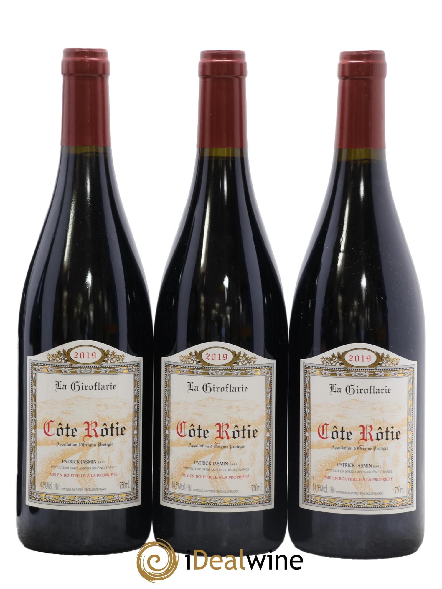 Côte-Rôtie La Giroflarie Jasmin (Domaine) 2019 - Lot of 3 bottles - 0