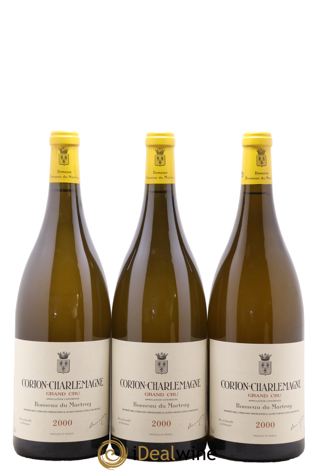 Corton-Charlemagne Grand Cru Bonneau du Martray (Domaine) 2000 - Lot de 3 magnums - 0
