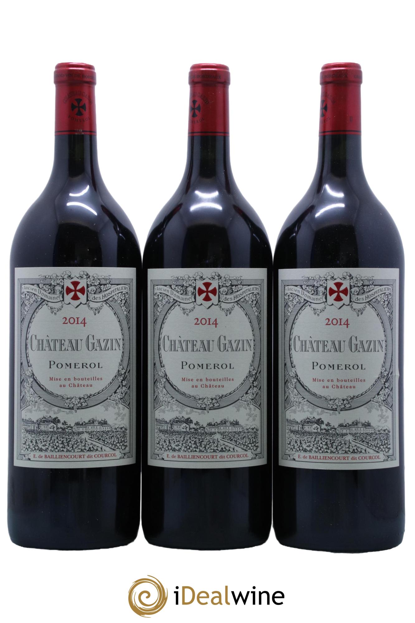 Château Gazin 2014 - Lot de 6 magnums - 1
