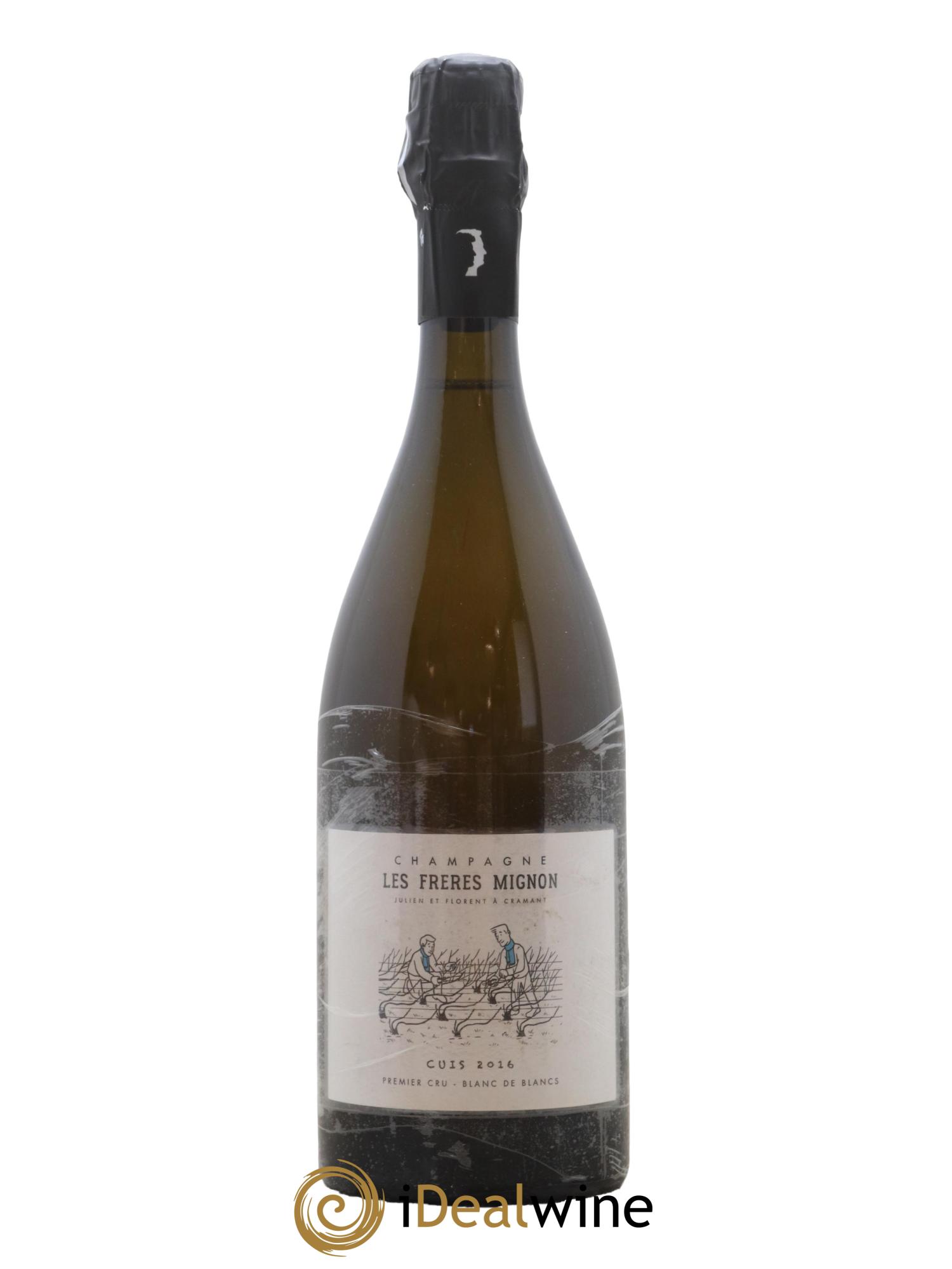 Champagne 1er Cru Extra-Brut Blanc de Blancs Cuis Les Freres Mignon 2016 - Lot de 1 bouteille - 0
