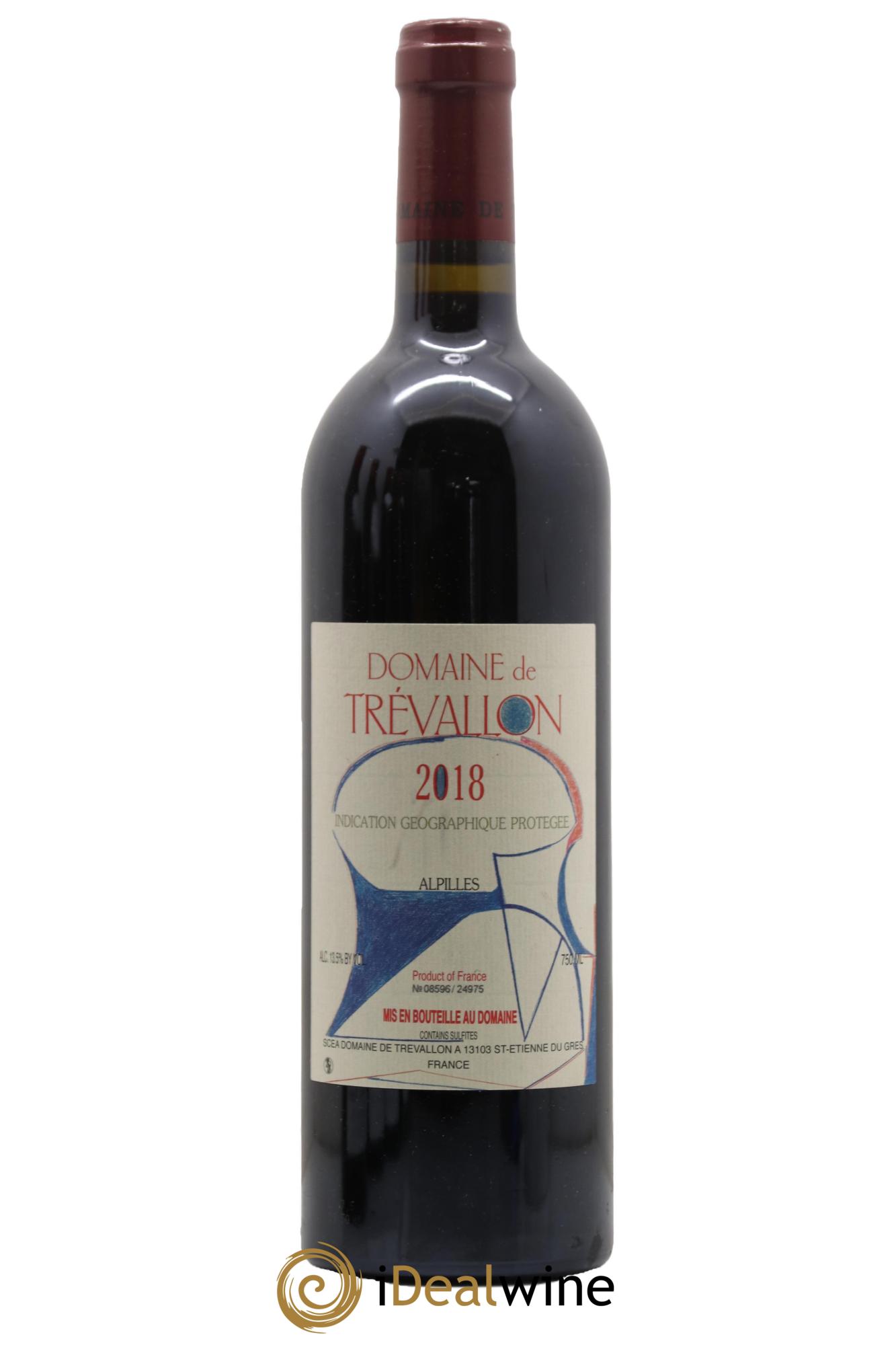 Alpilles Trévallon (Domaine de) Eloi Dürrbach 2018 - Lot de 1 bouteille - 0