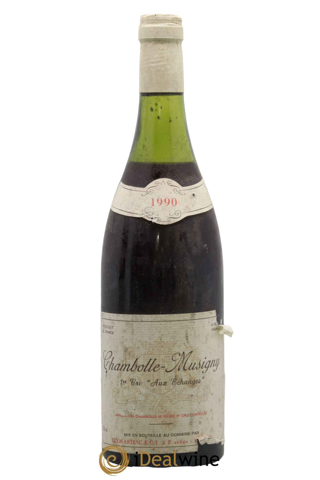 Chambolle-Musigny 1er Cru Aux Echanges Leymarie C.E.C.I. 1990 - Lot de 1 bouteille - 0