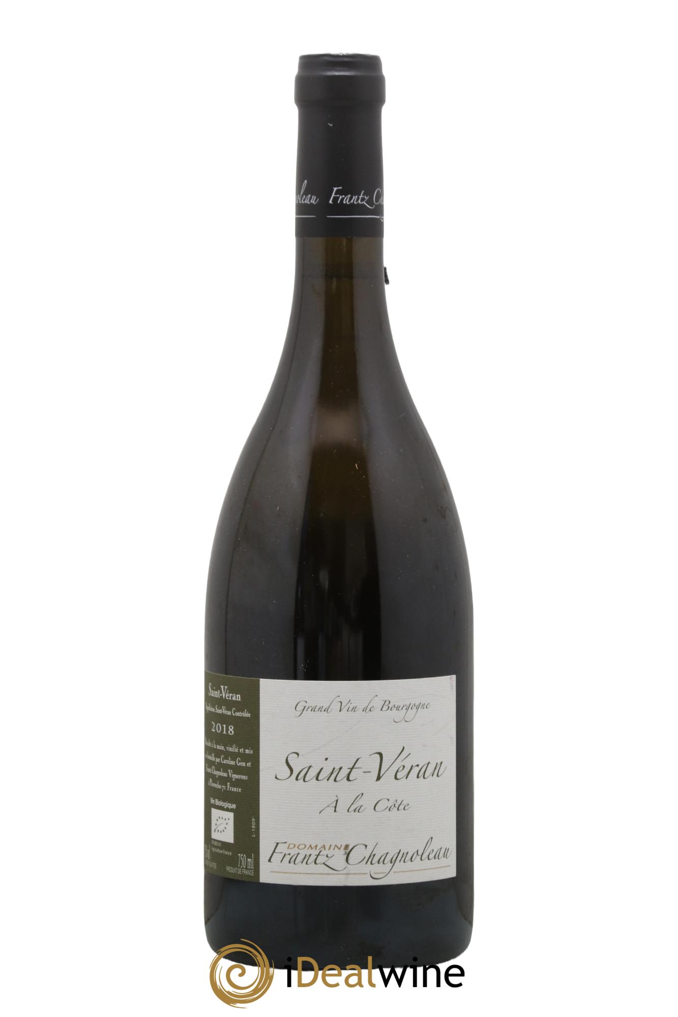 Saint-Véran A la Côte Frantz Chagnoleau (Domaine) 2018 - Lot of 1 bottle - 0