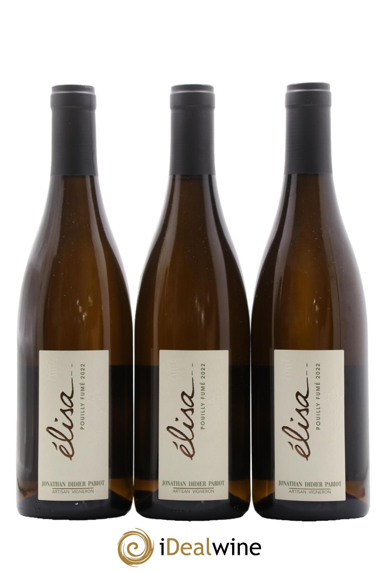 Pouilly-Fumé Elisa (anciennement Prélude) Jonathan Didier Pabiot 2022 - Lotto di 3 bottiglie - 0