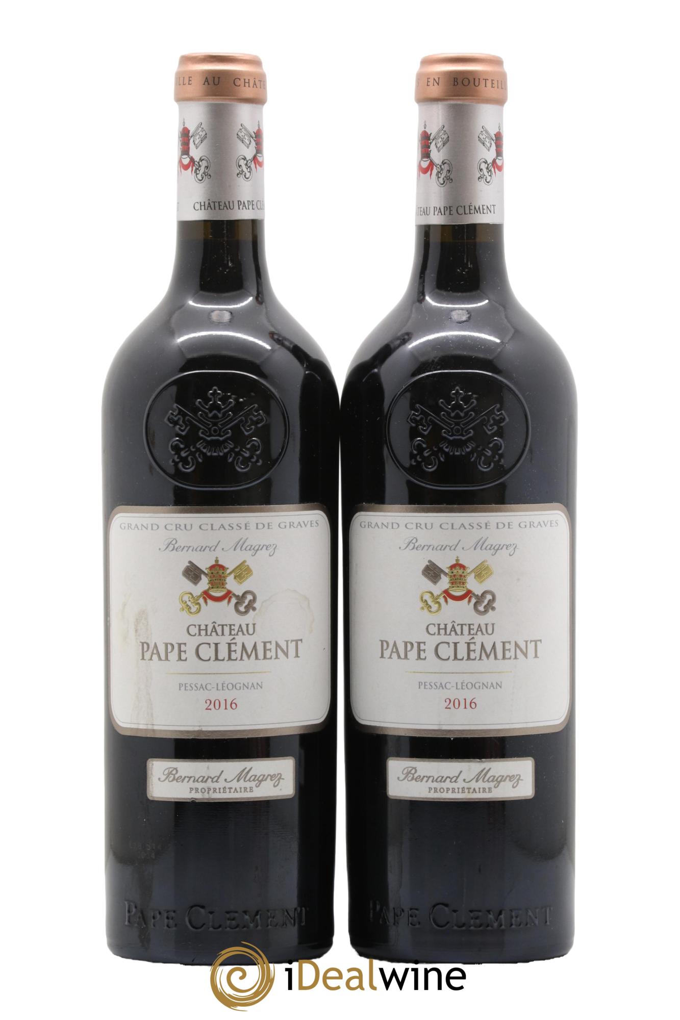 Château Pape Clément Cru Classé de Graves 2016 - Lot of 2 bottles - 0