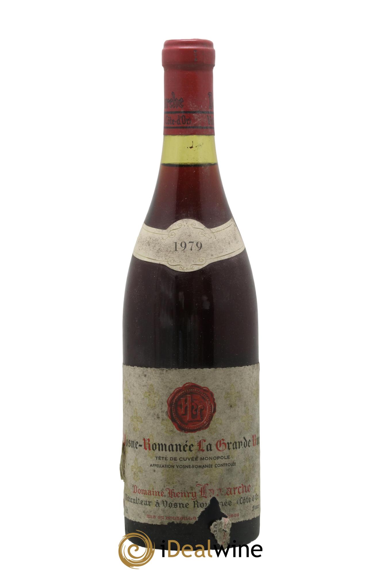 La Grande Rue Grand Cru Lamarche (Domaine) 1979 - Lot de 1 bouteille - 0