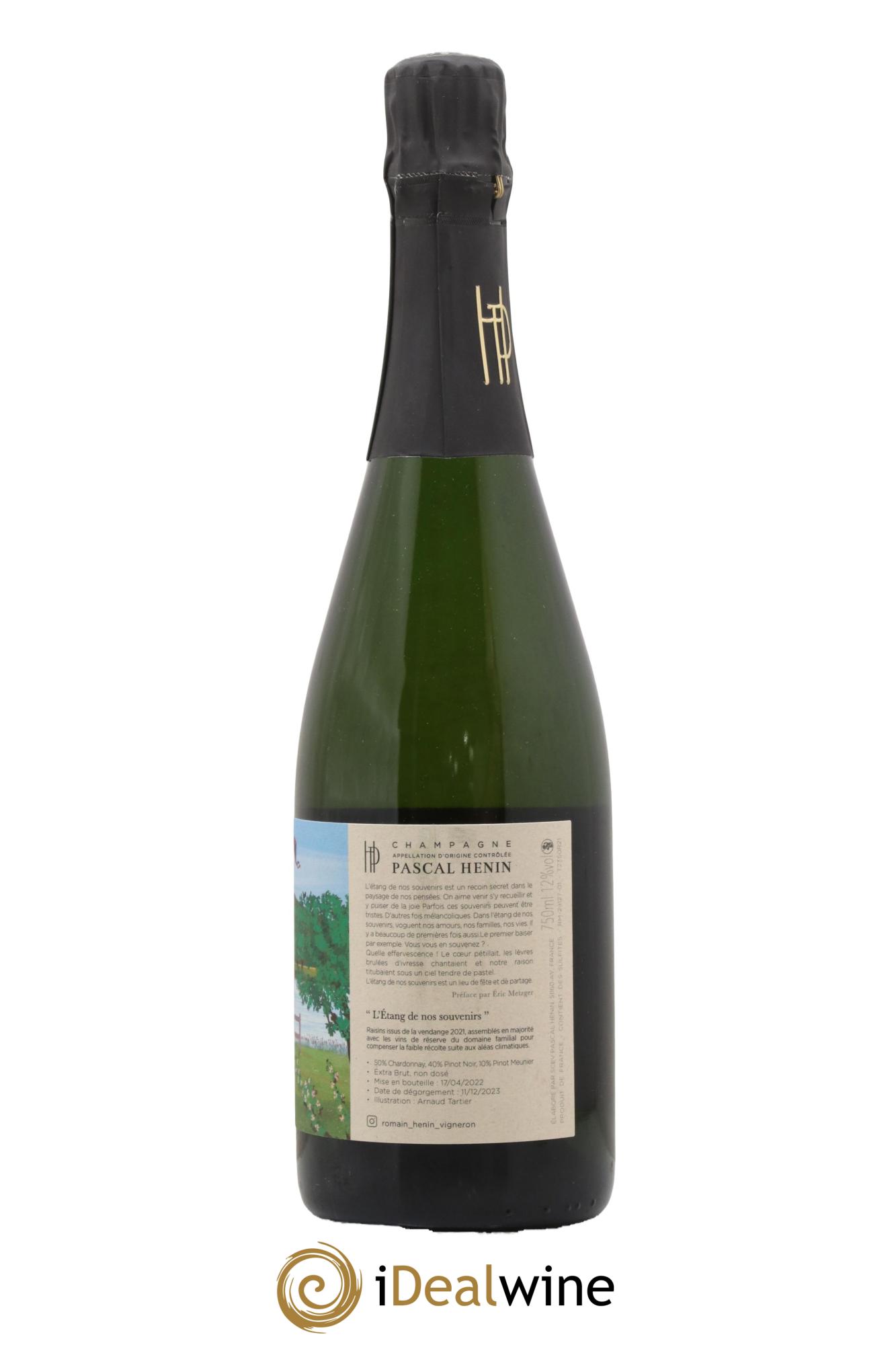 L'Etang de nos Souvenirs Romain Henin - Lotto di 1 bottiglia - 1