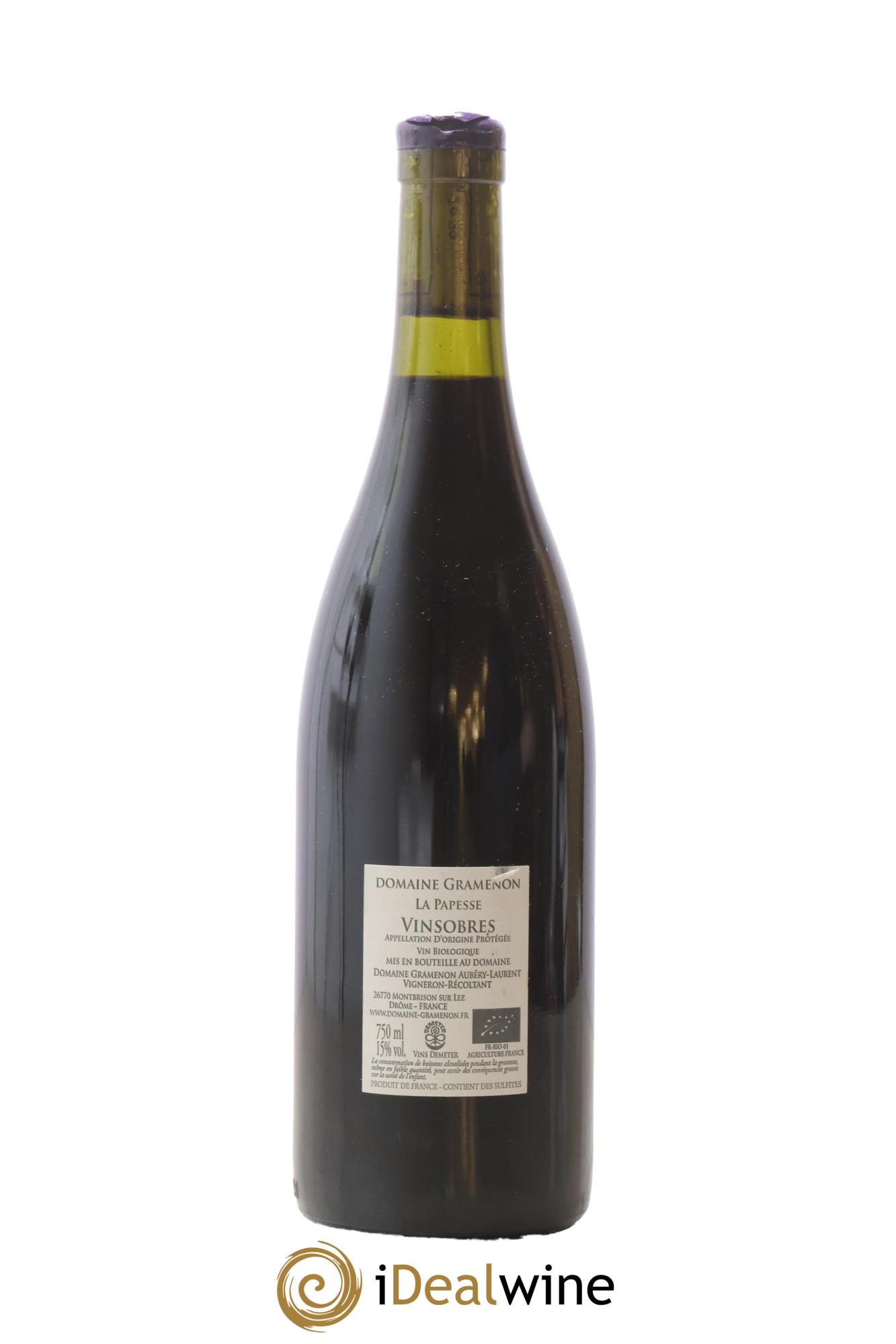 Vin de France La Papesse Gramenon (Domaine) 2015 - Posten von 1 Flasche - 1