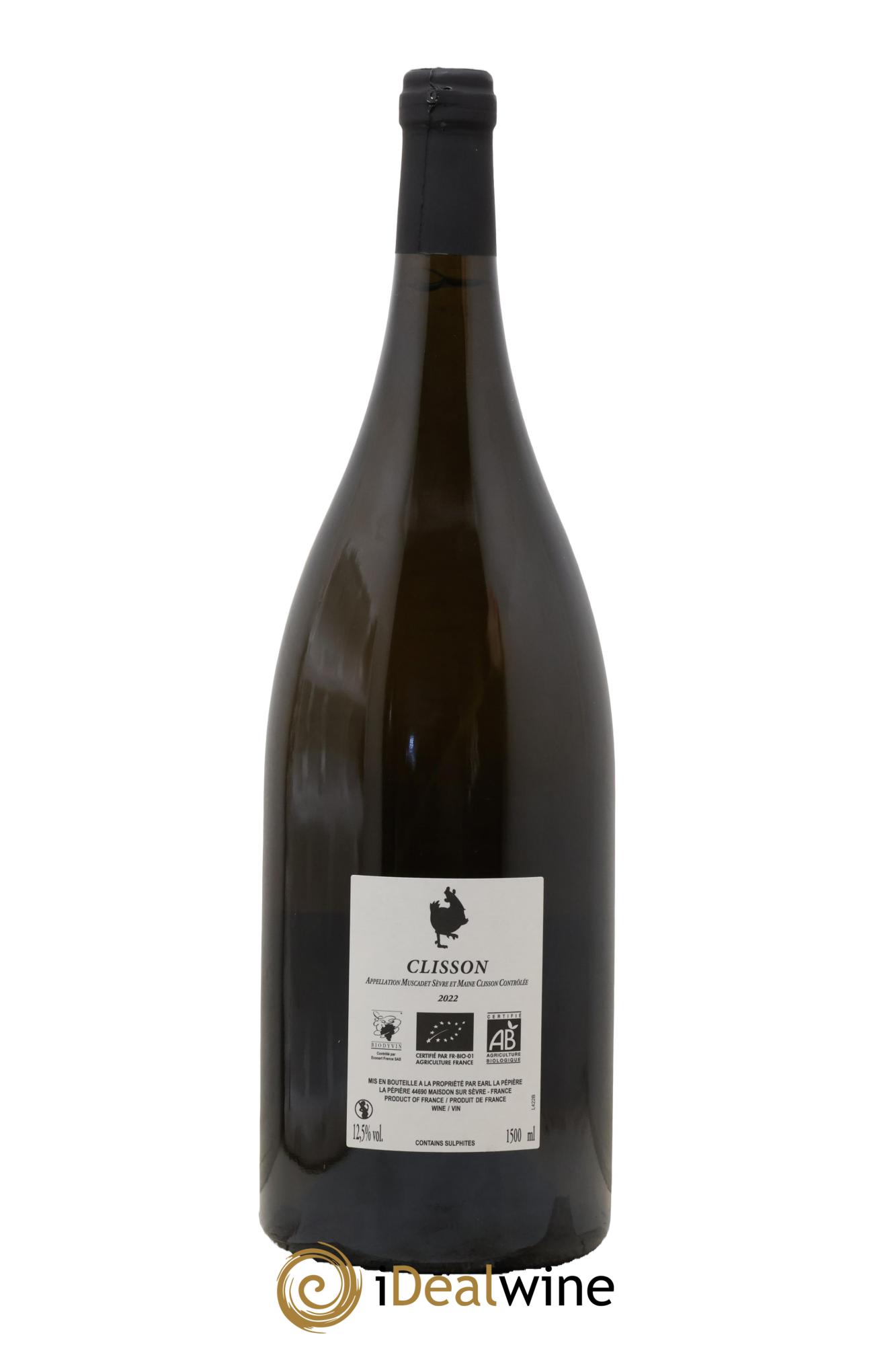 Muscadet-Sèvre-et-Maine Clisson Domaine Pepiere 2022 - Lot de 1 magnum - 1