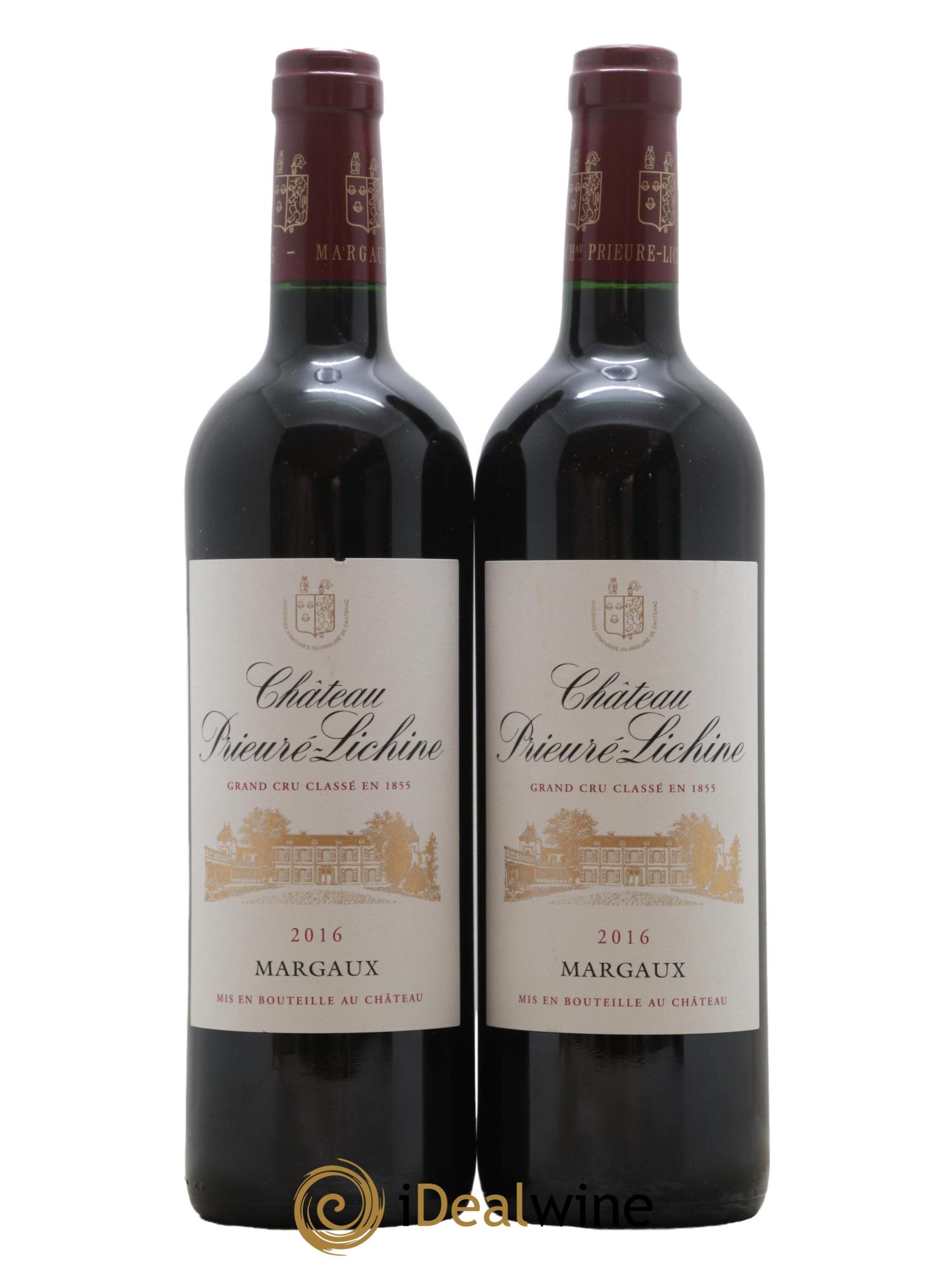 Château Prieuré Lichine 4ème Grand Cru Classé 2016 - Lot de 2 bouteilles - 0