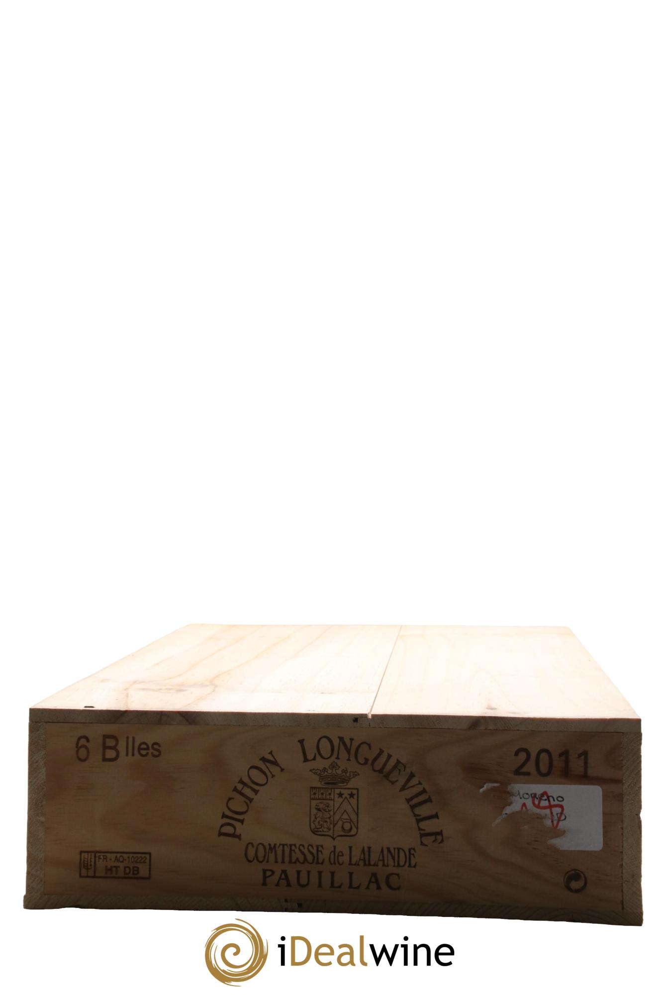 Château Pichon Longueville Comtesse de Lalande 2ème Grand Cru Classé 2011 - Lot de 6 bouteilles - 3