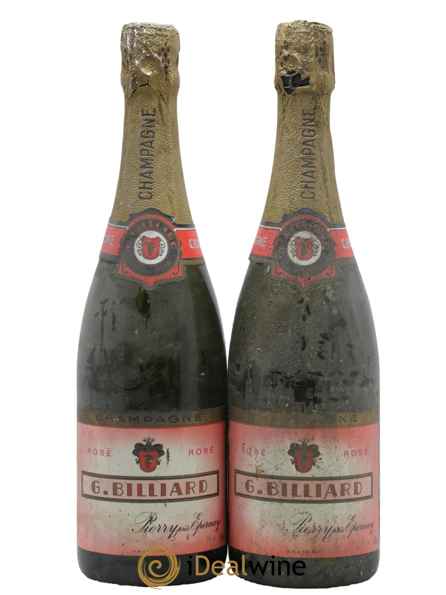 Champagne - G. Billiard - Lot de 2 bouteilles - 0