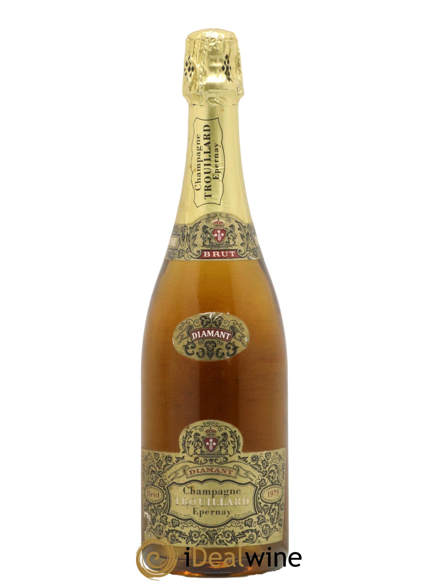 Champagne Diamant Trouillard 1975 - Lot de 1 bouteille - 0