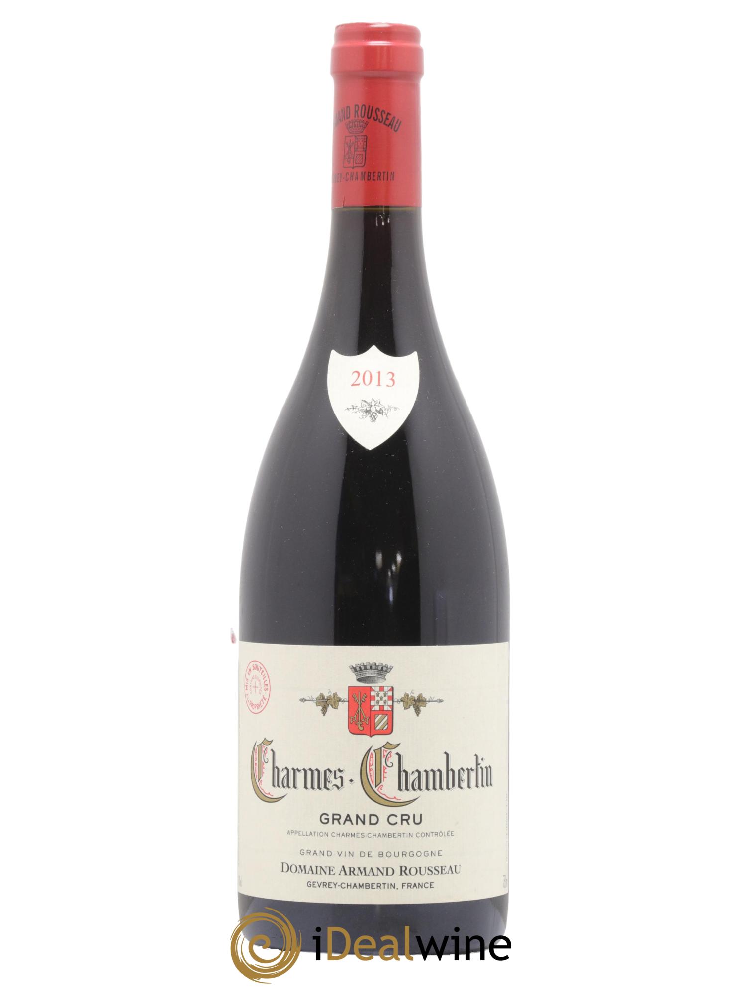 Charmes-Chambertin Grand Cru Armand Rousseau (Domaine) 2013 - Lot de 1 bouteille - 0