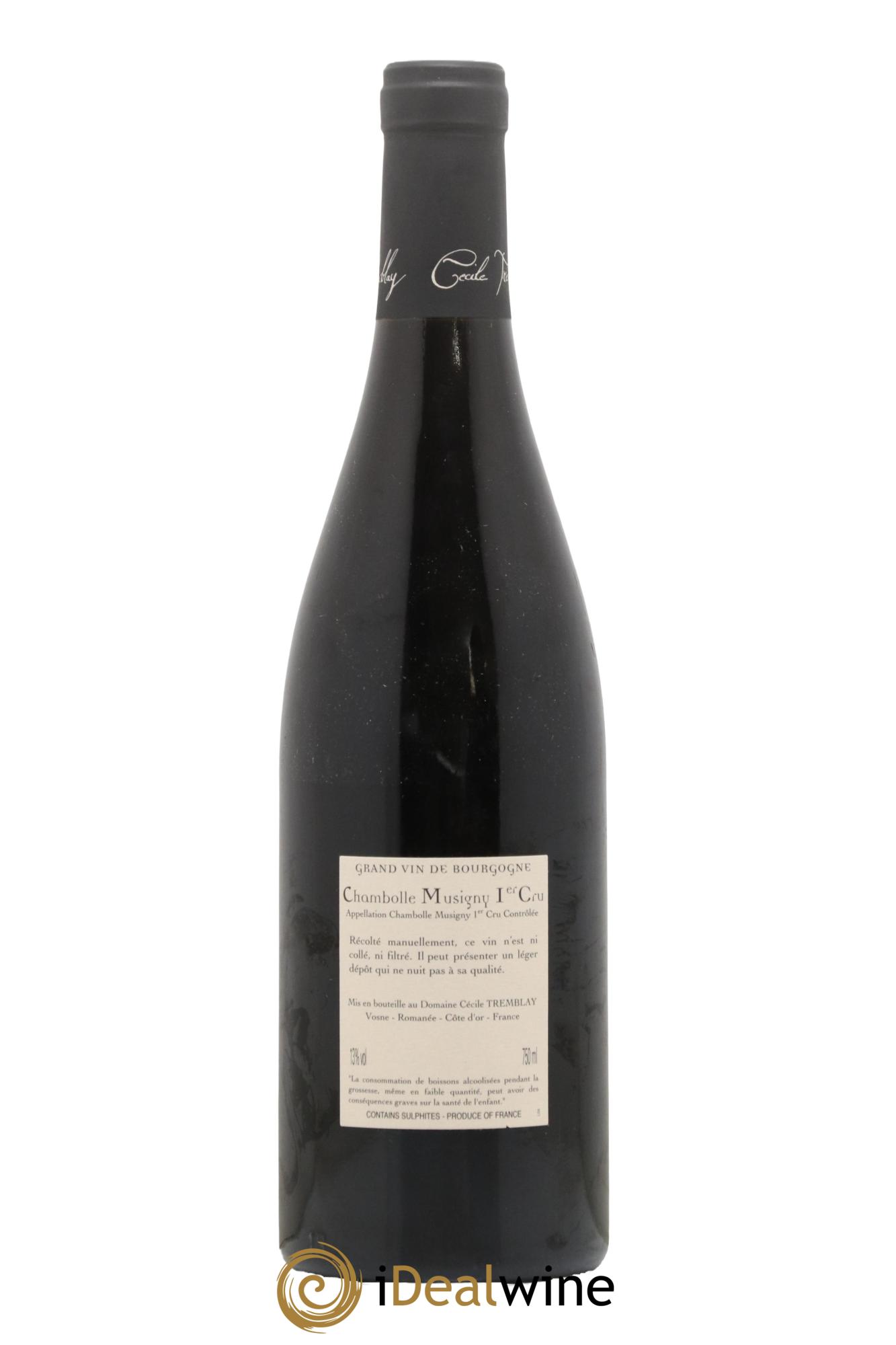 Chambolle-Musigny 1er Cru Les Feusselottes Cécile Tremblay 2012 - Lotto di 1 bottiglia - 1