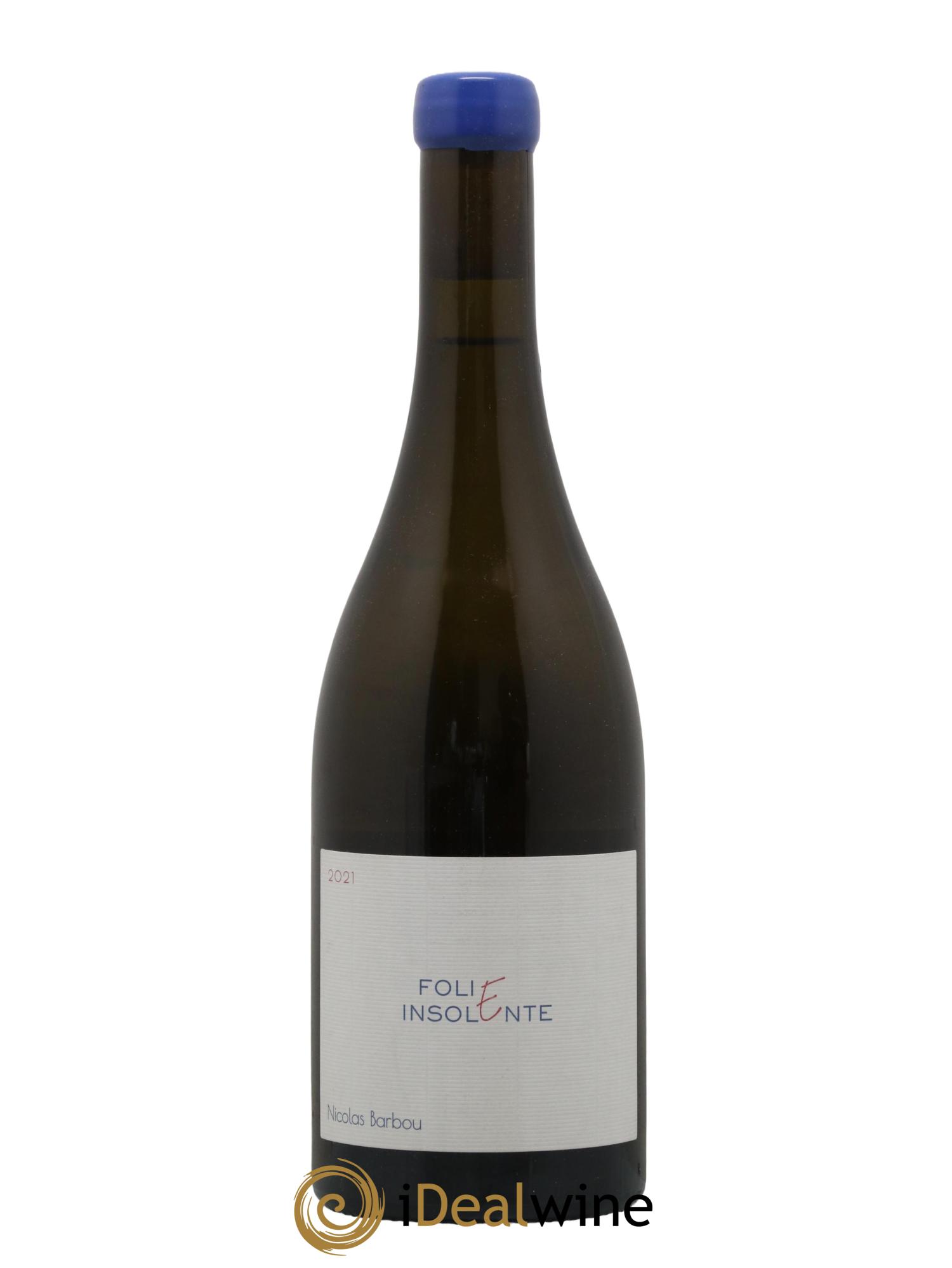 Touraine-Oisly Folie Insolente Nicolas Barbou 2021 - Lot de 1 bouteille - 0
