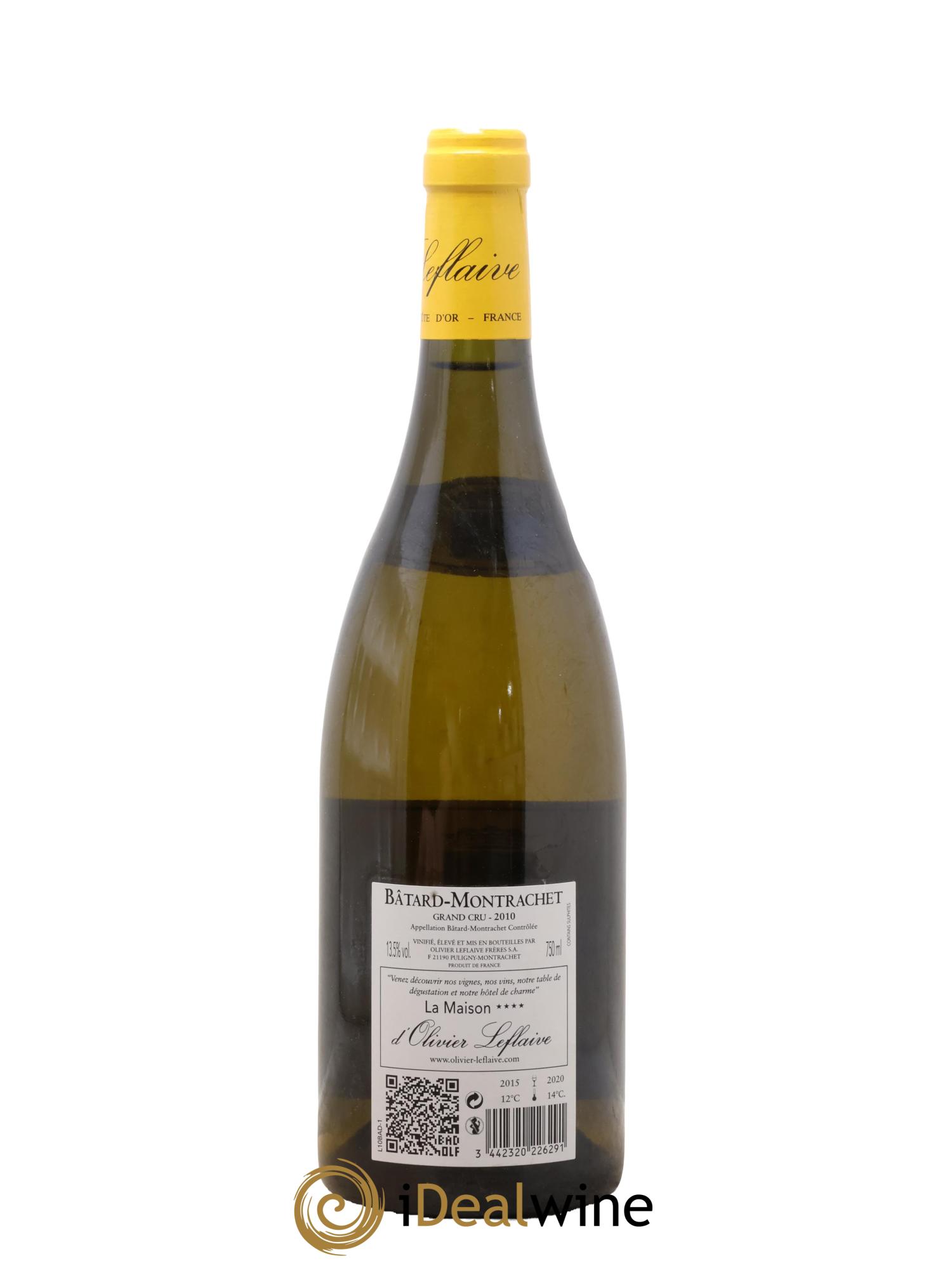 Bâtard-Montrachet Grand Cru Olivier Leflaive 2010 - Lotto di 1 bottiglia - 1