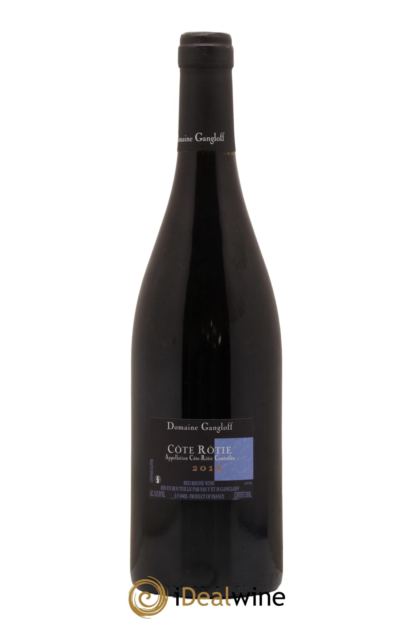 Côte-Rôtie La Barbarine Gangloff (Domaine) 2018 - Lot de 1 bouteille - 1