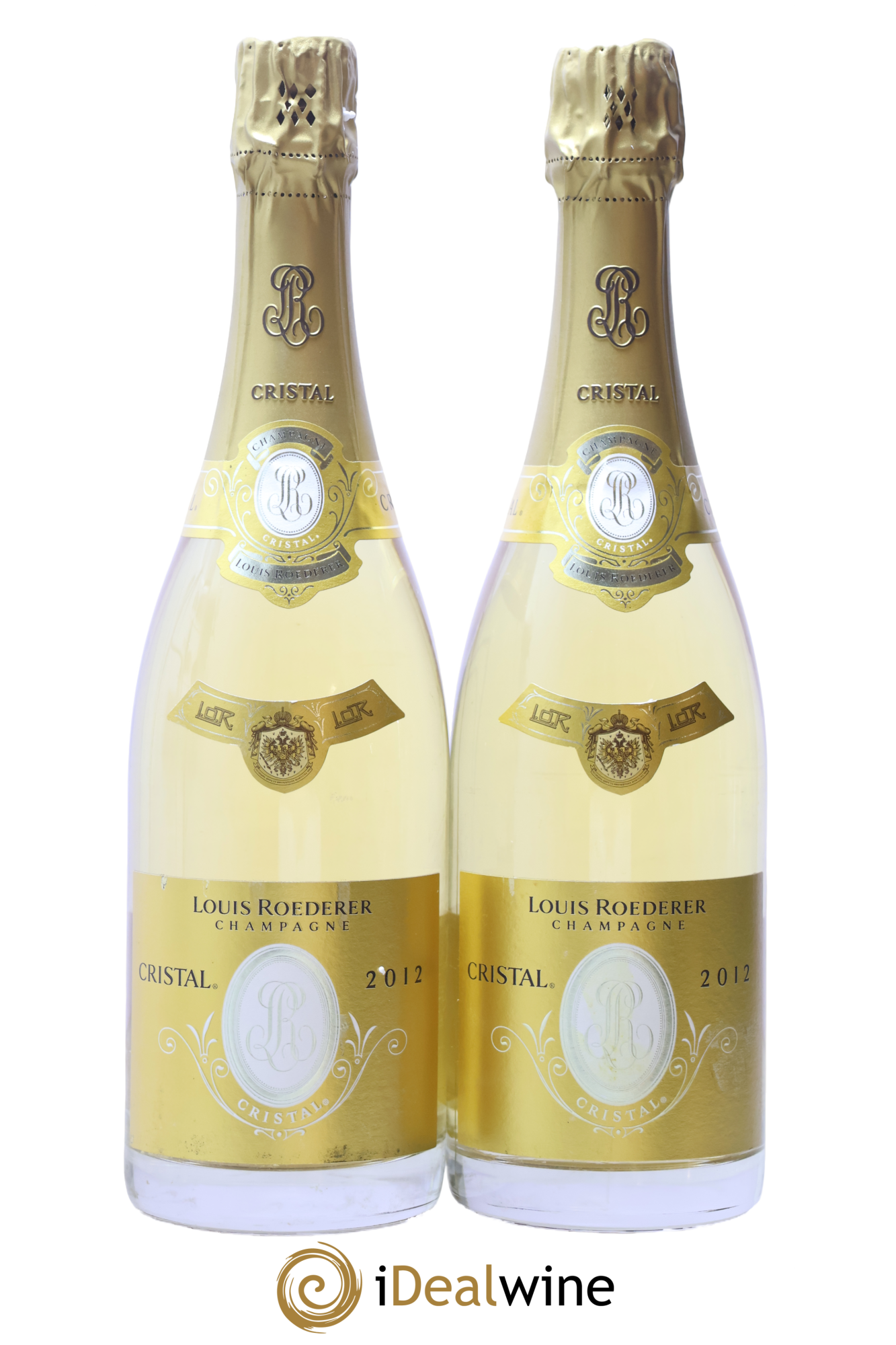Cristal Louis Roederer 2012 - Posten von 2 Flaschen - 0