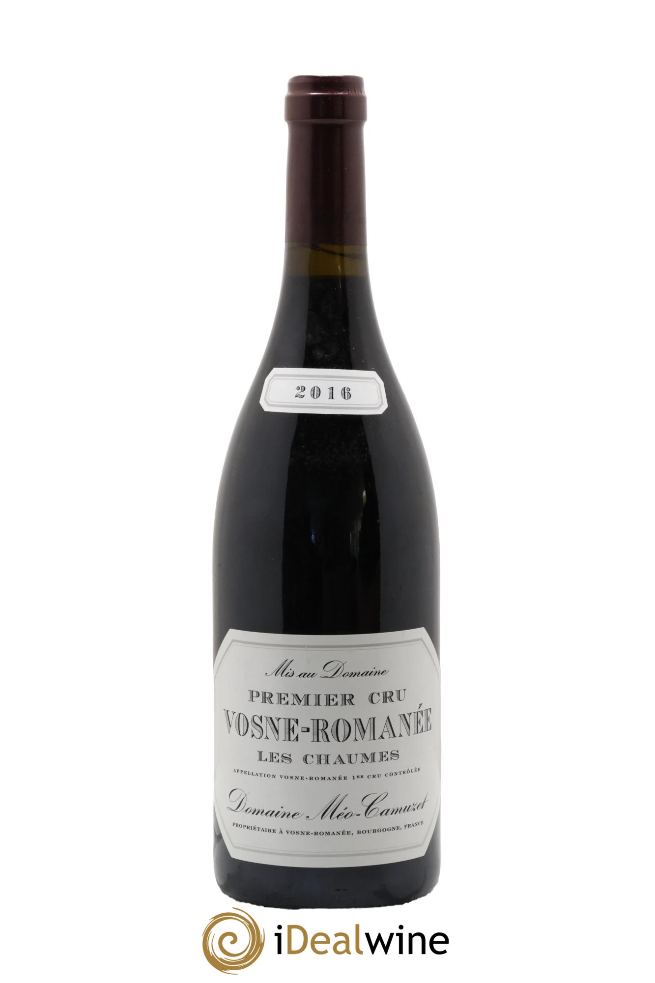 Vosne-Romanée 1er Cru Les Chaumes Méo-Camuzet (Domaine) 2016 - Lot of 1 bottle - 0