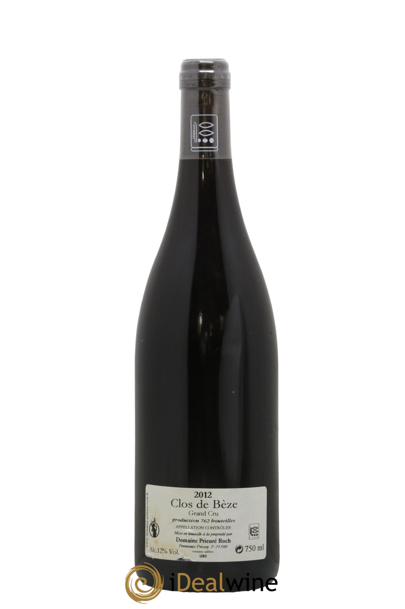 Chambertin Clos de Bèze Grand Cru Prieuré Roch 2012 - Posten von 1 Flasche - 1