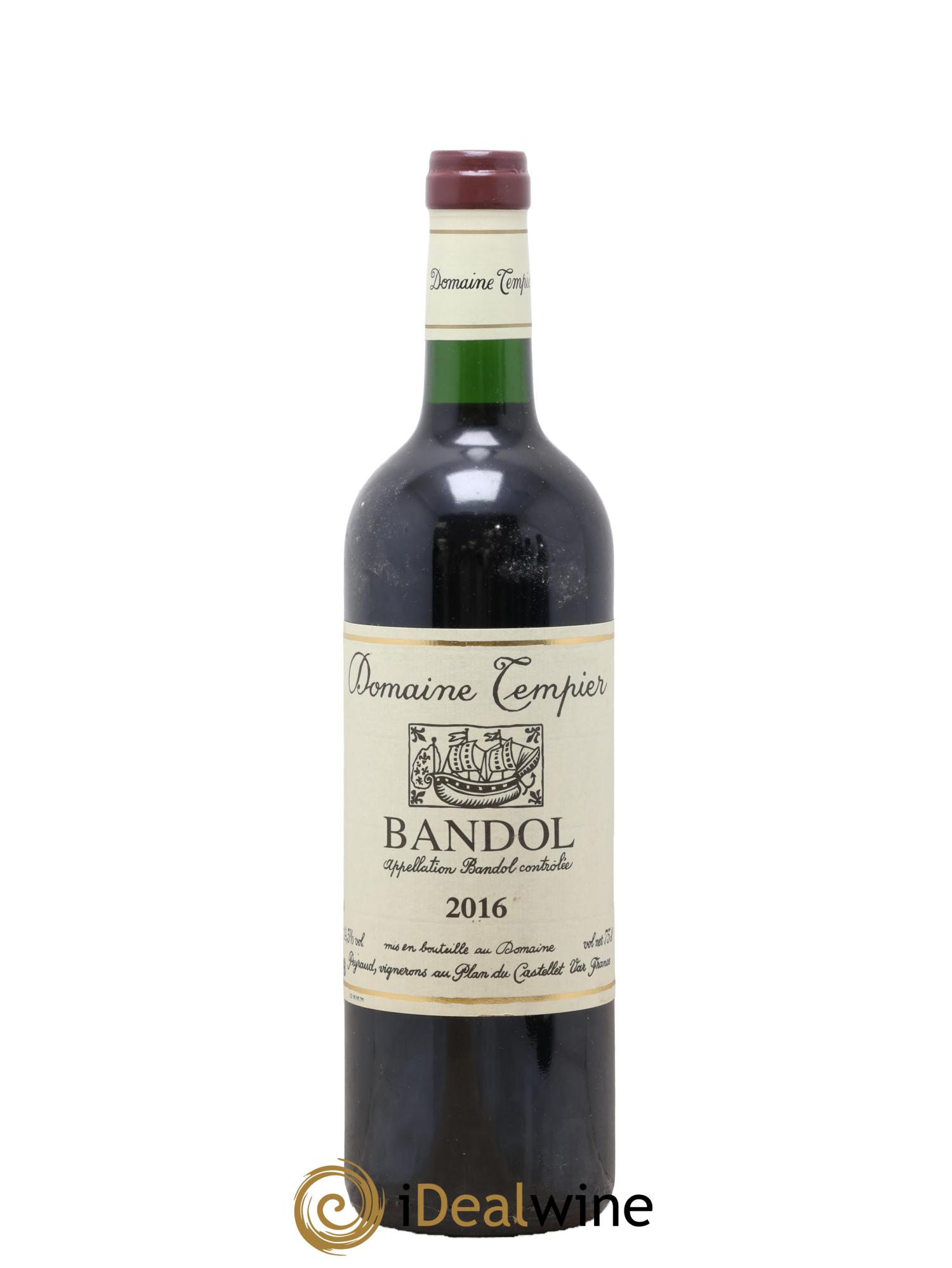 Bandol Domaine Tempier Famille Peyraud 2016 - Lot de 1 bouteille - 0