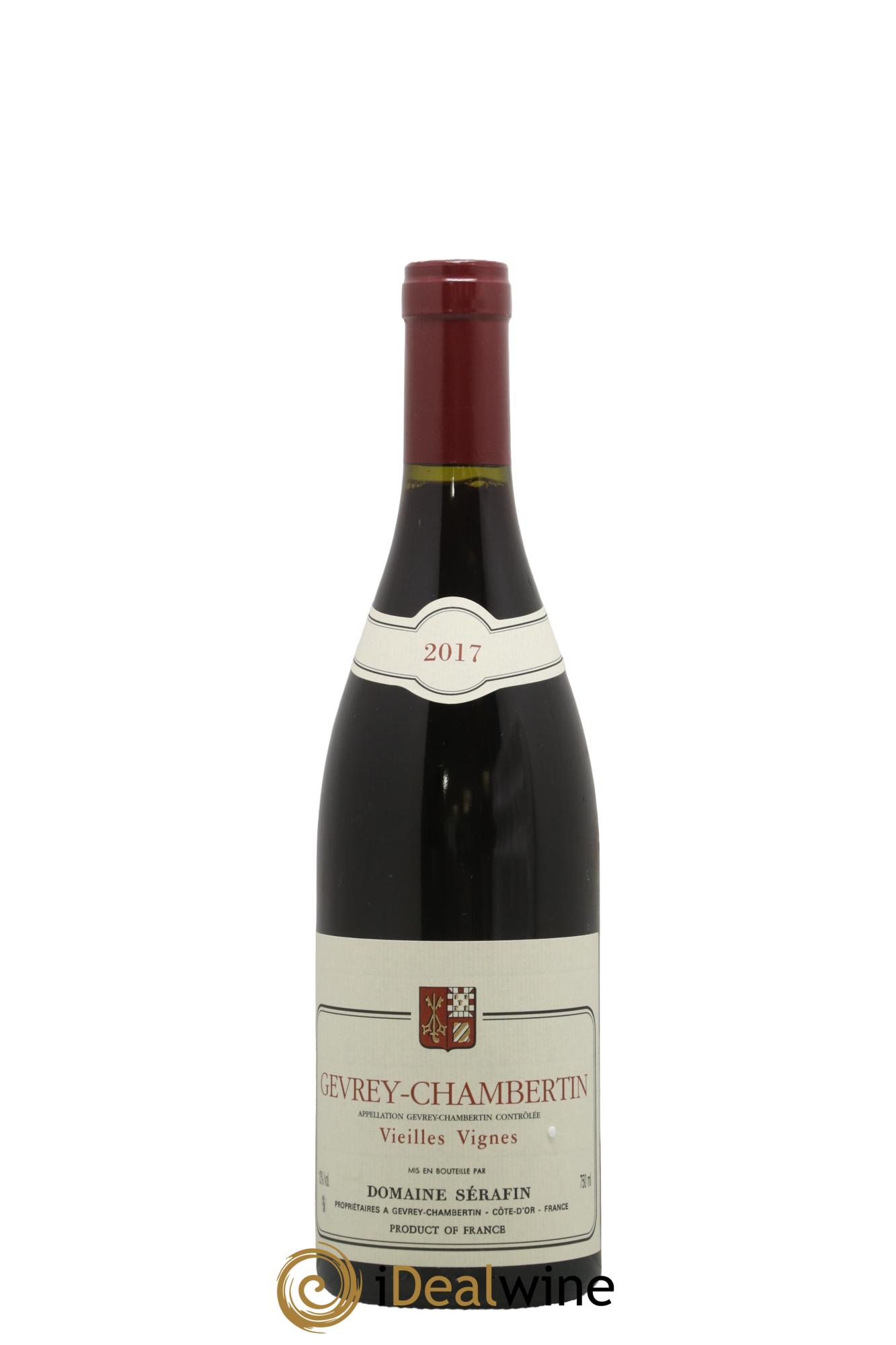 Gevrey-Chambertin Vieilles Vignes Christian Sérafin Père et Fils 2017 - Lot de 1 bouteille - 0